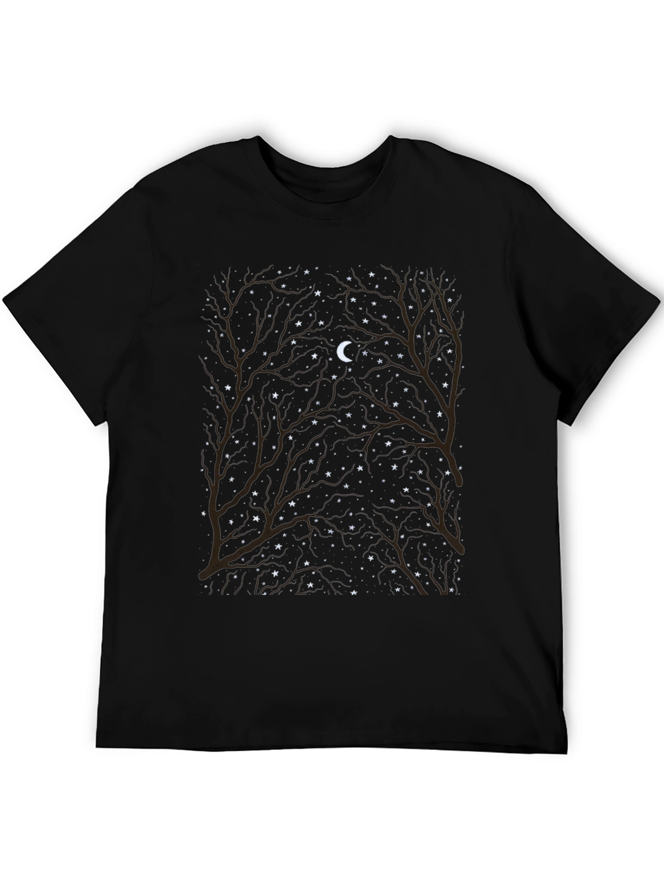 Night Sky Tree Graphic Tee