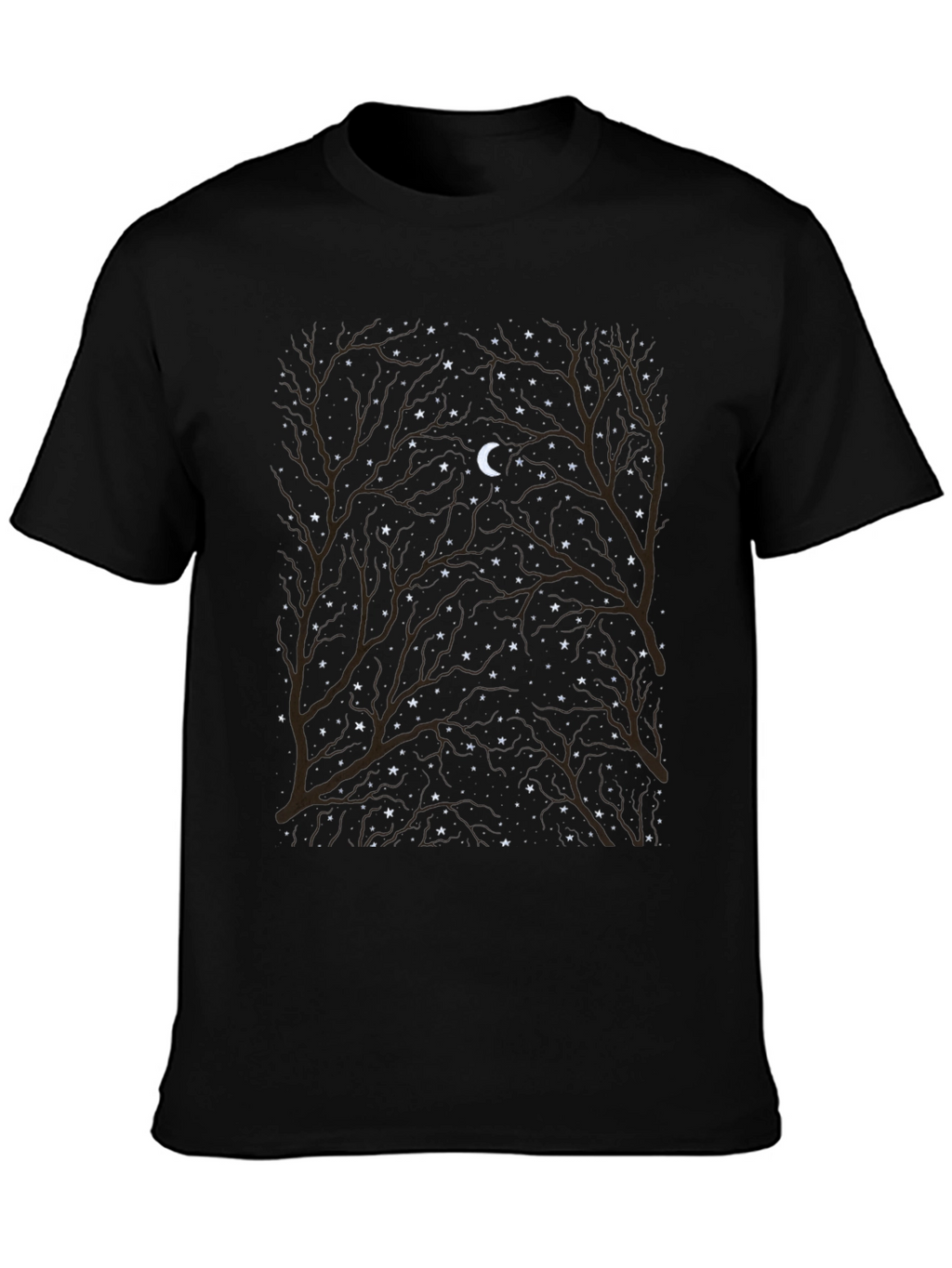 Night Sky Tree Graphic Tee
