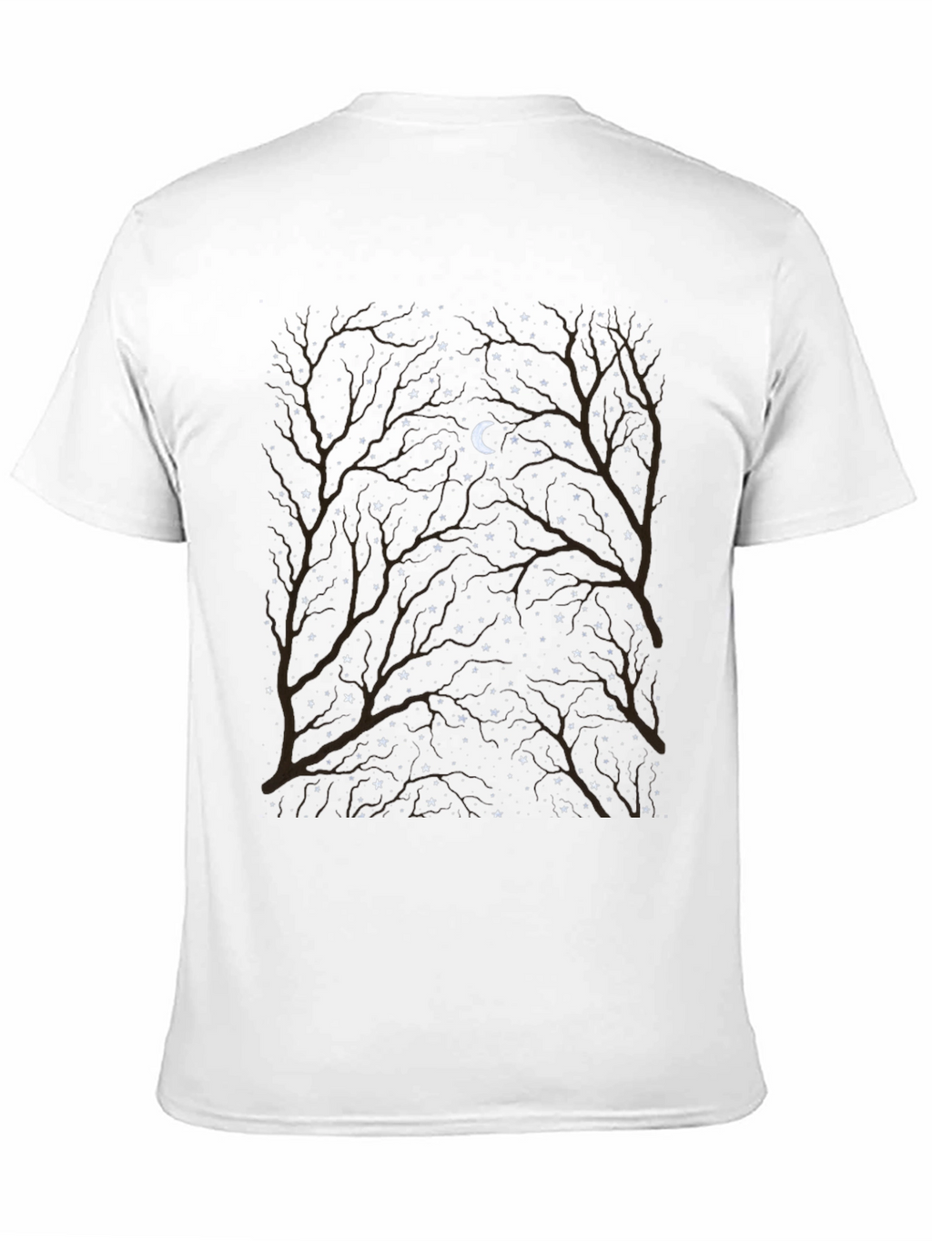 Night Sky Tree Graphic Tee