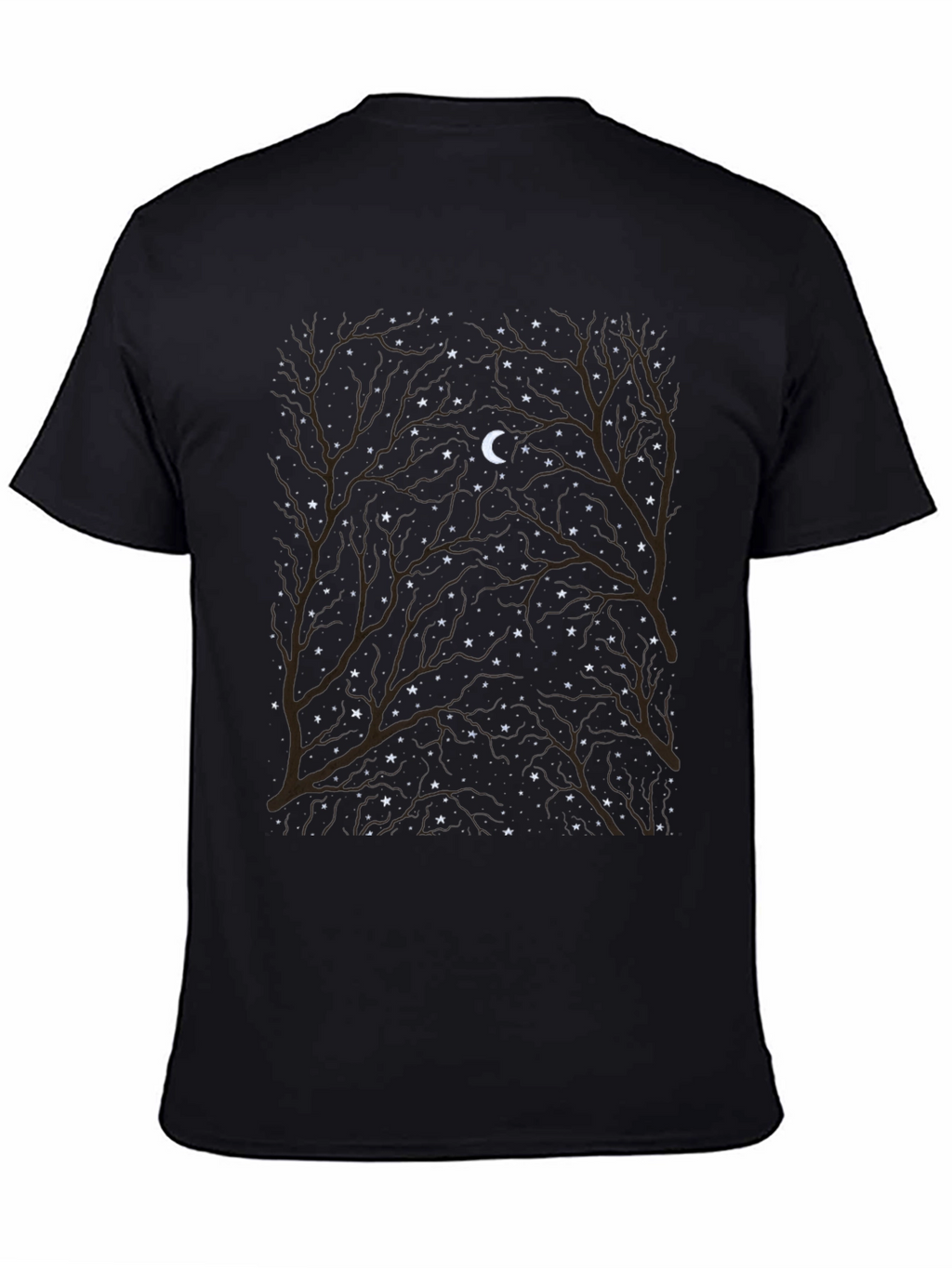 Night Sky Tree Graphic Tee