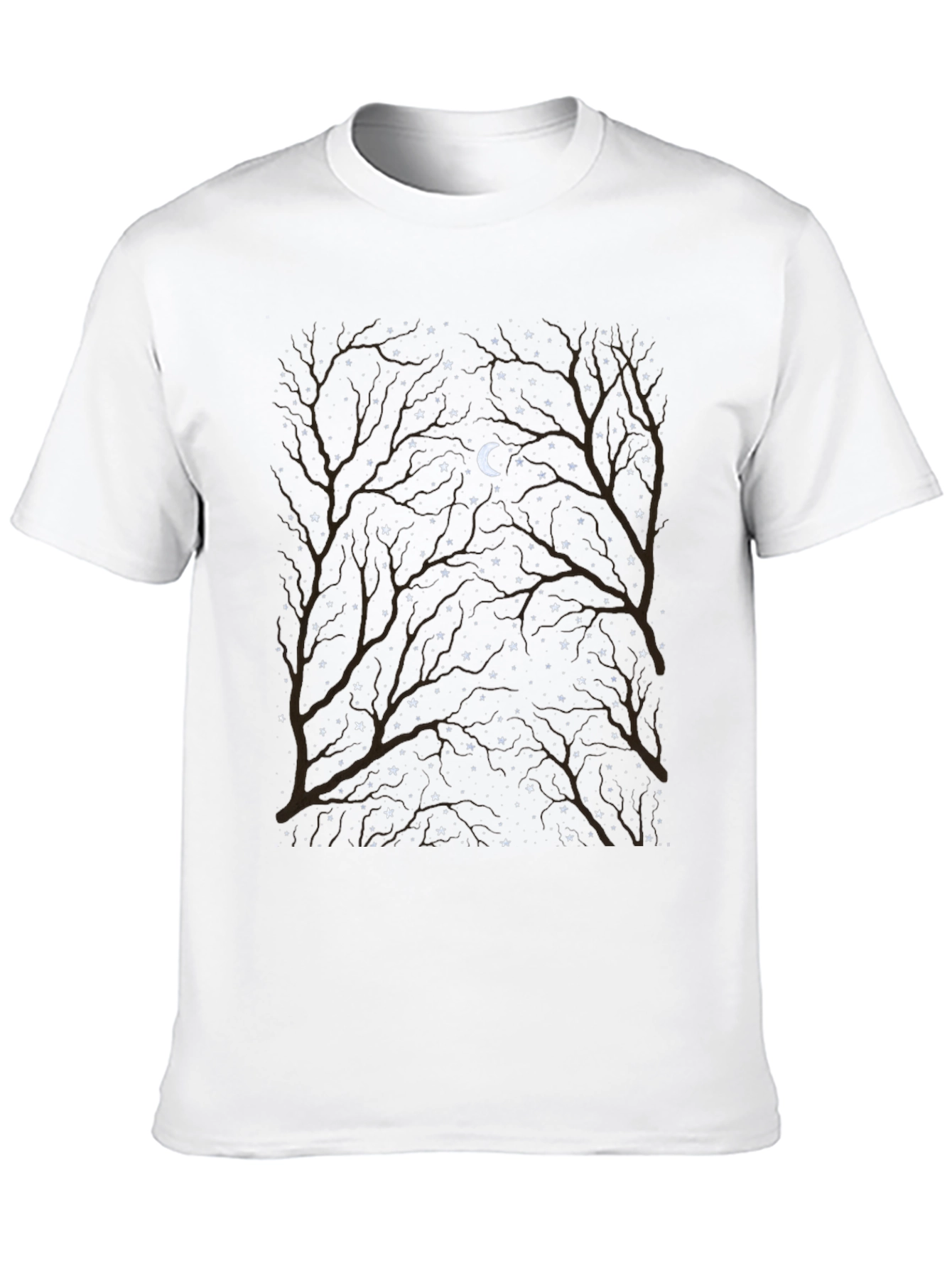 Night Sky Tree Graphic Tee