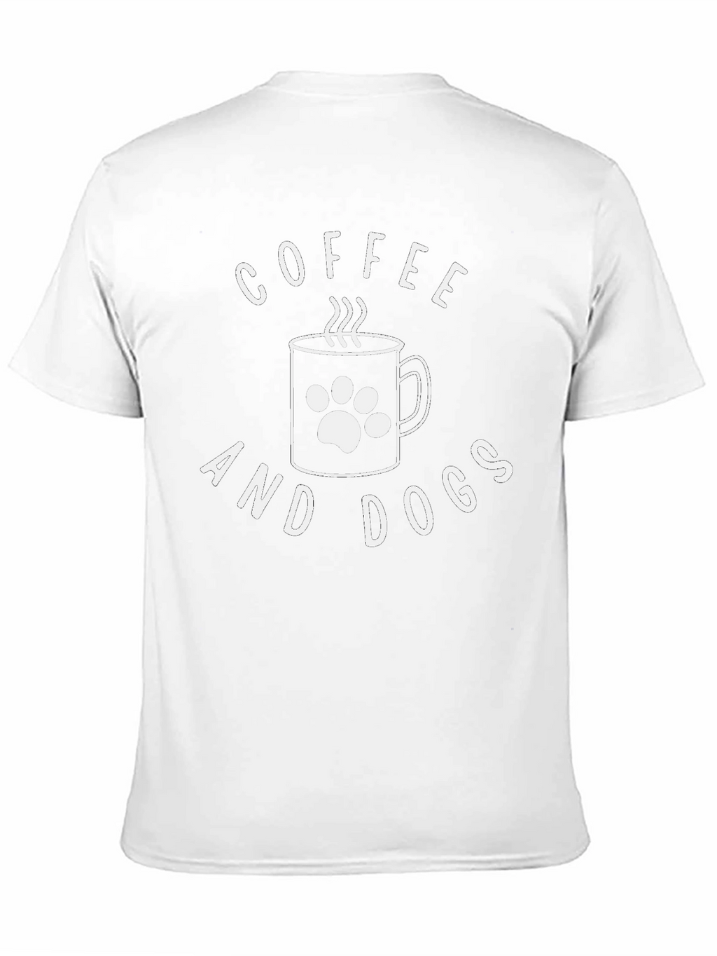 Coffee and Dogs Graphic T-Shirt