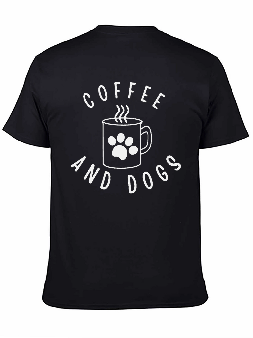 Coffee and Dogs Graphic T-Shirt