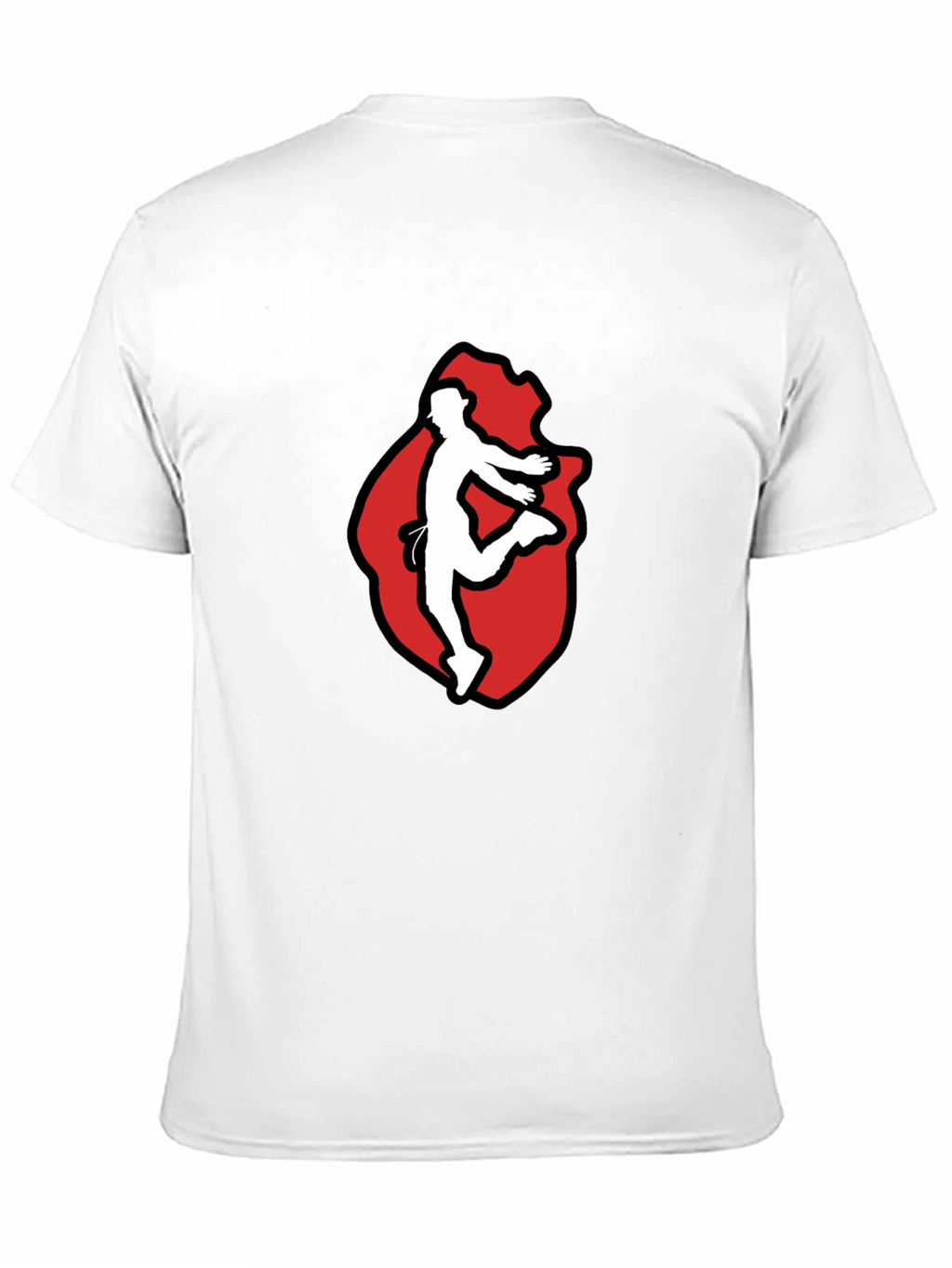 Black T-Shirt with Dancer Graphic