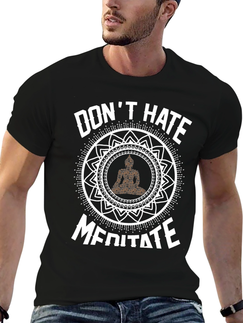 Dont Hate Meditate T-Shirt