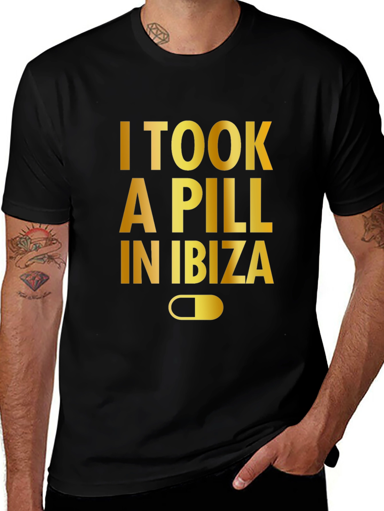 I Took A Pill In Ibiza Graphic Tee