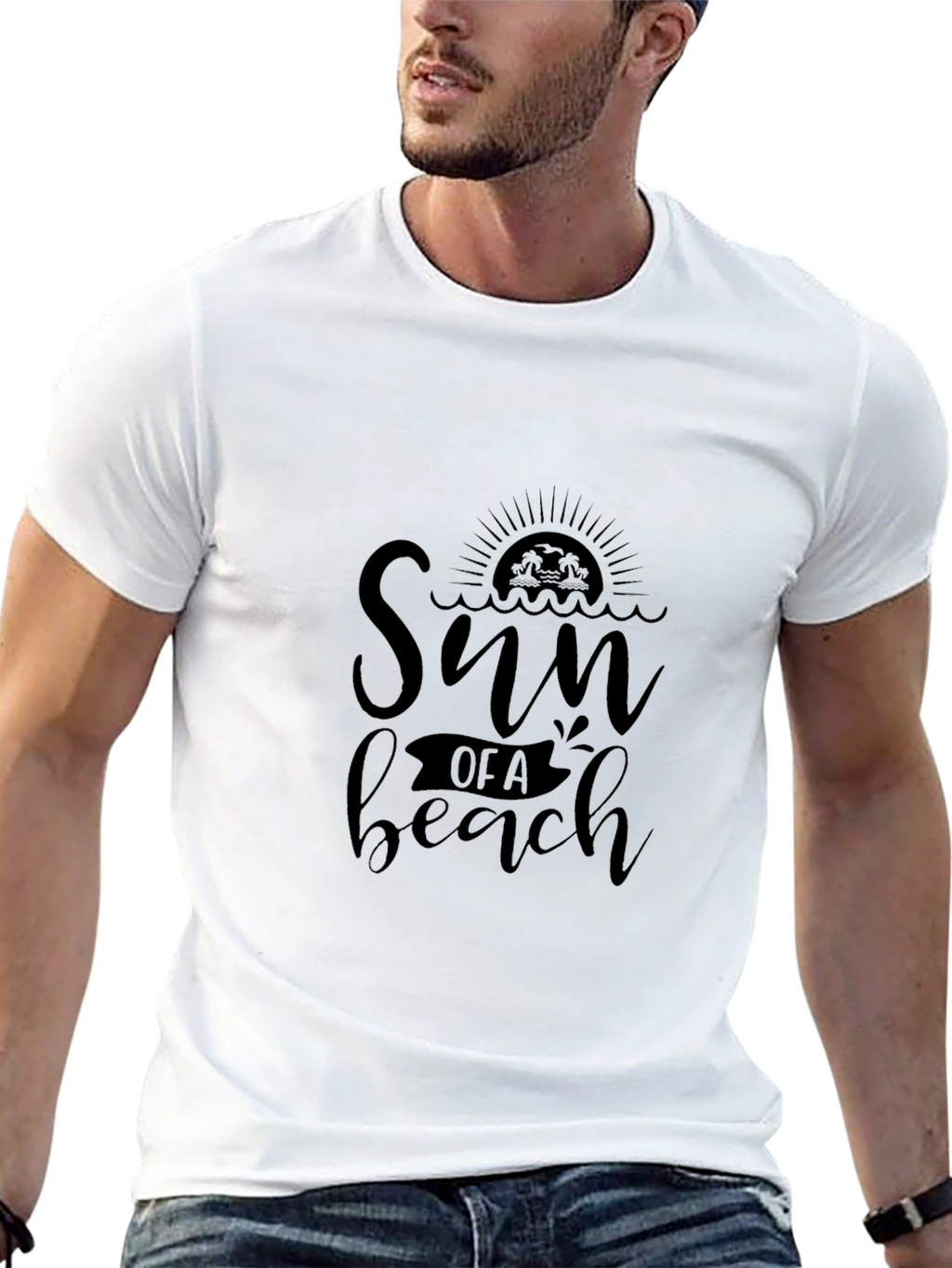 Sun of a Beach Graphic T-Shirt