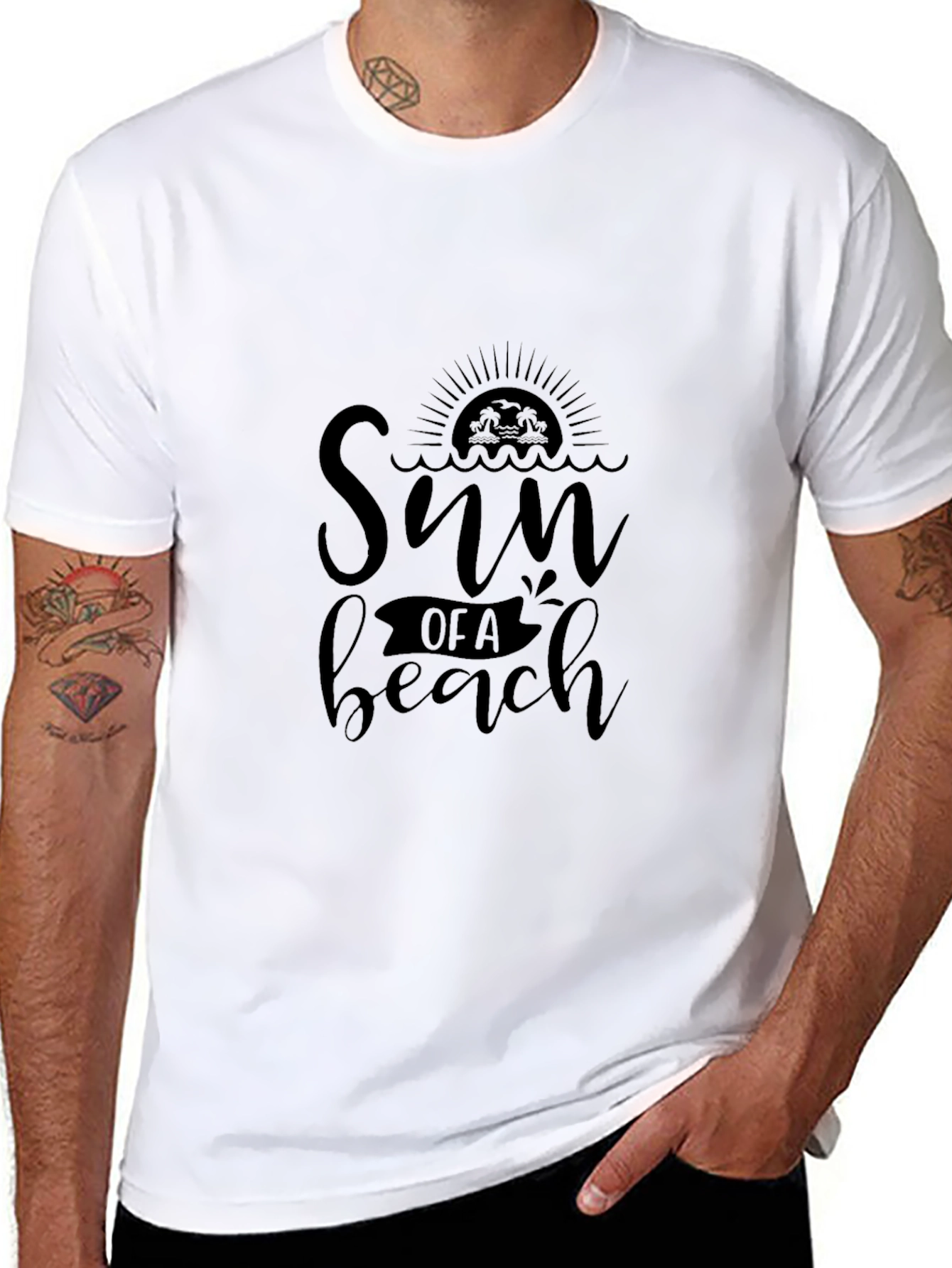 Sun of a Beach Graphic T-Shirt