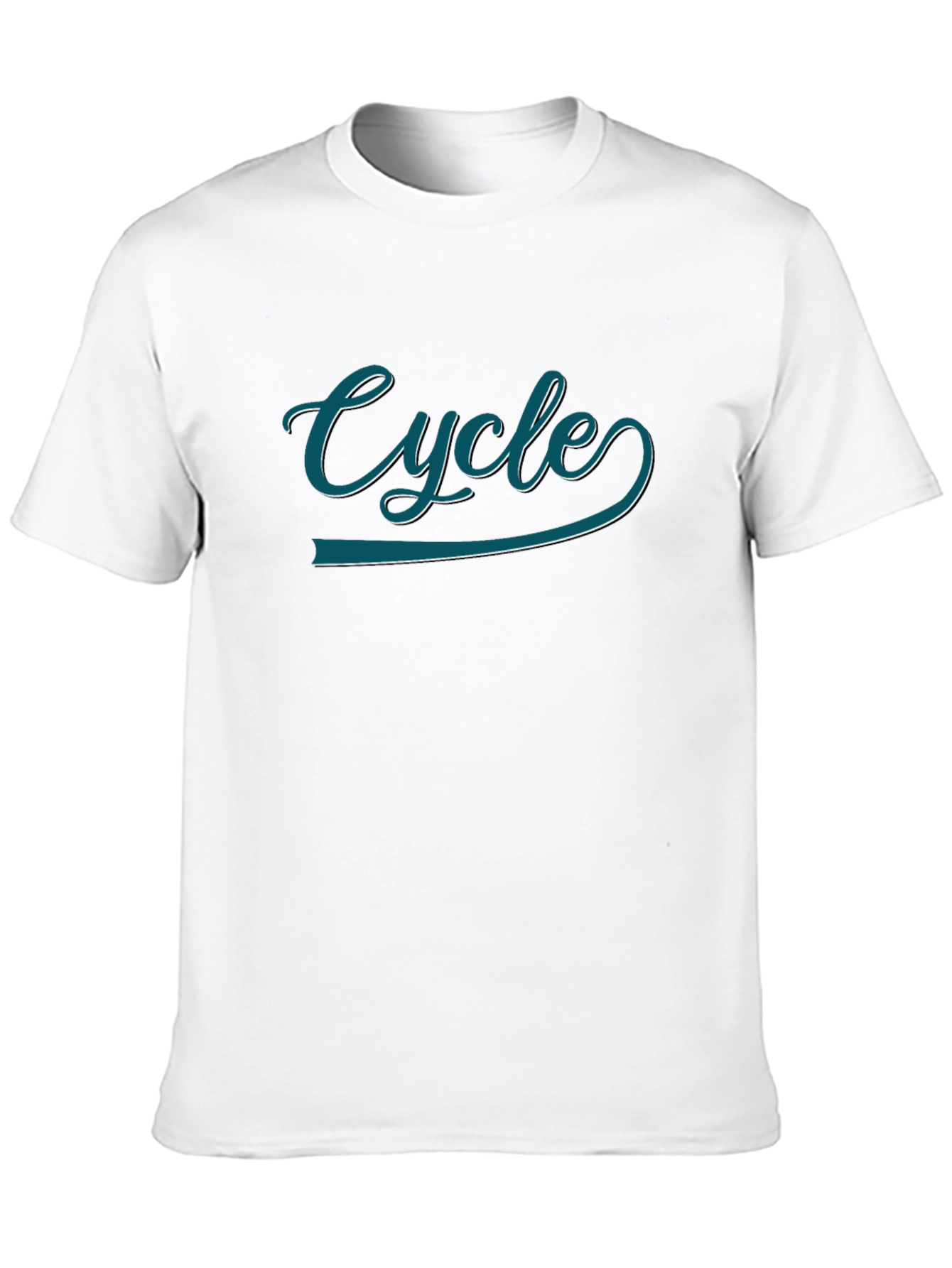 Cycle Graphic Tee - Sporty Black T-Shirt