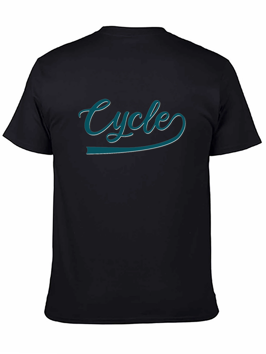 Cycle Graphic Tee - Sporty Black T-Shirt