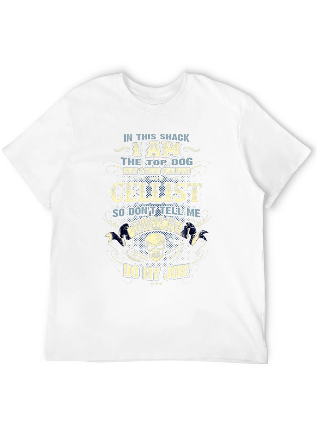 Cellist Top Dog Graphic T-Shirt