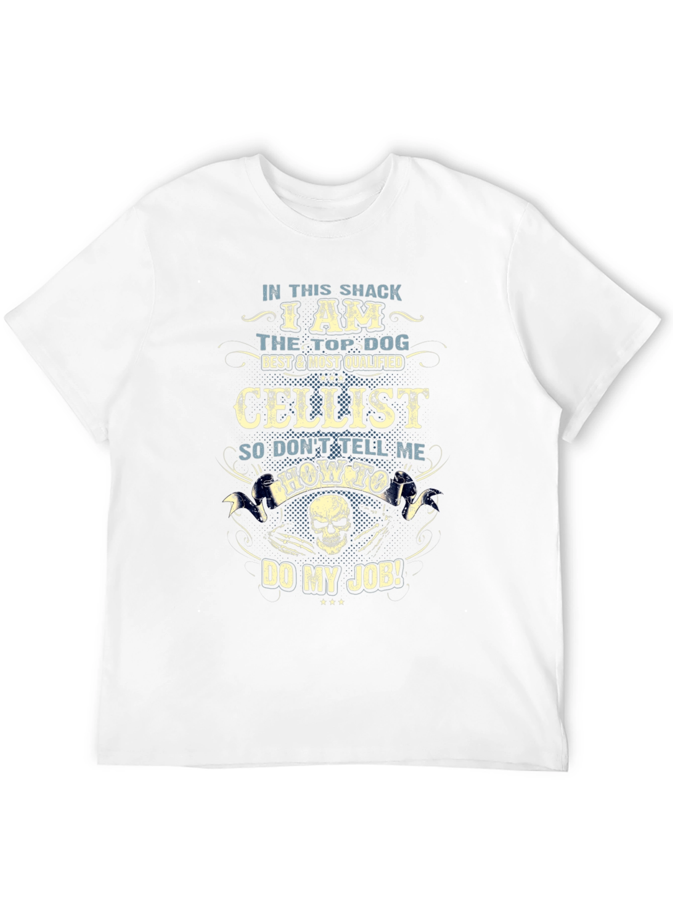 Cellist Top Dog Graphic T-Shirt
