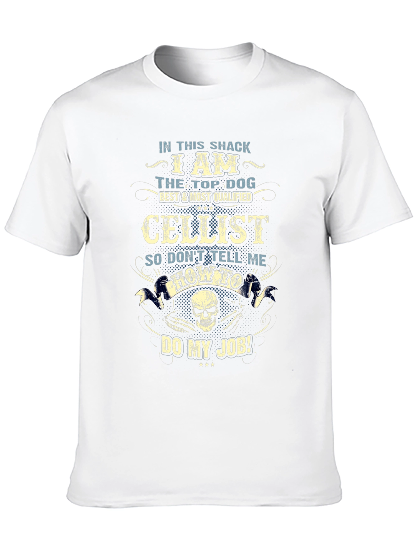 Cellist Top Dog Graphic T-Shirt