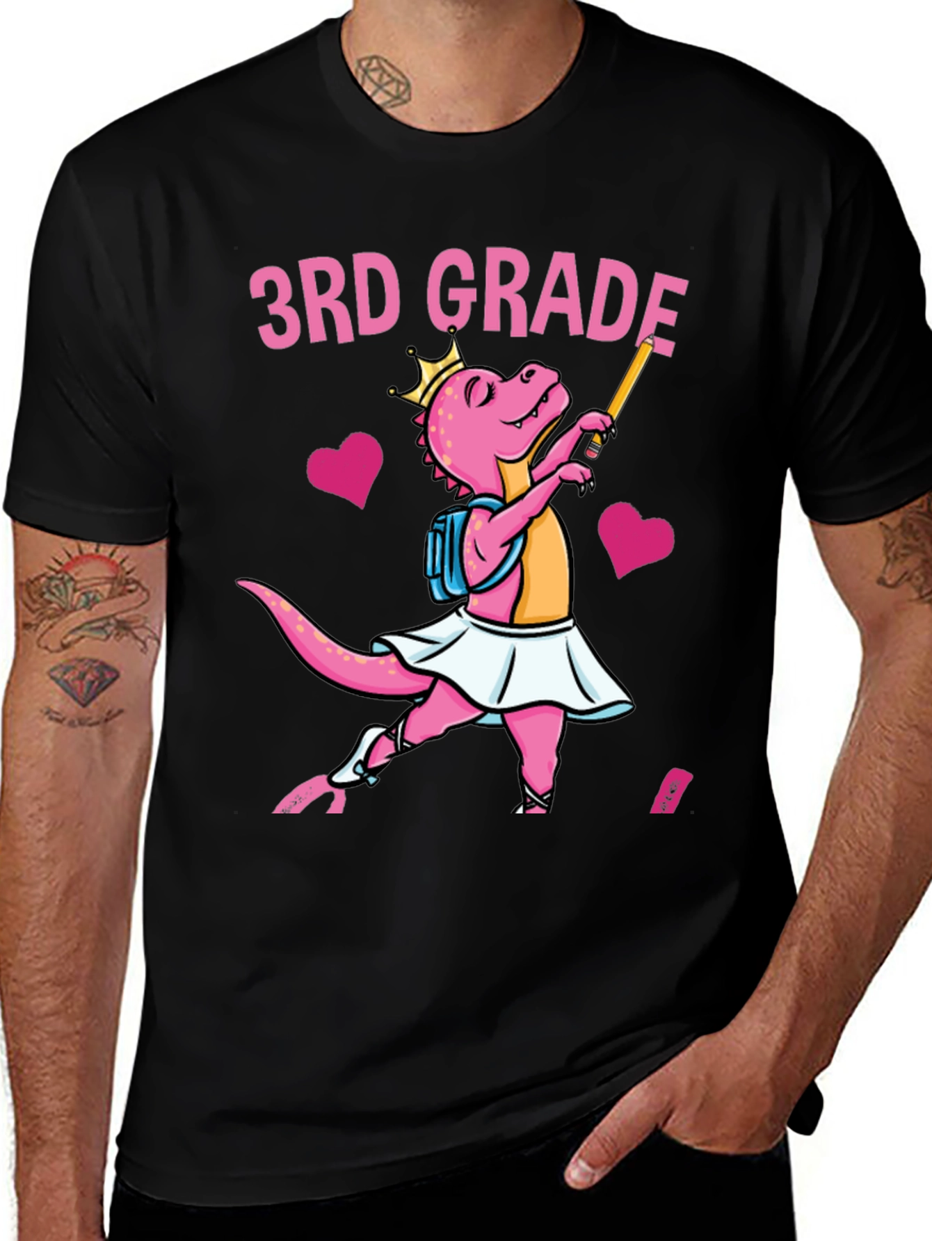 3rd Grade Dinosaur T-Shirt