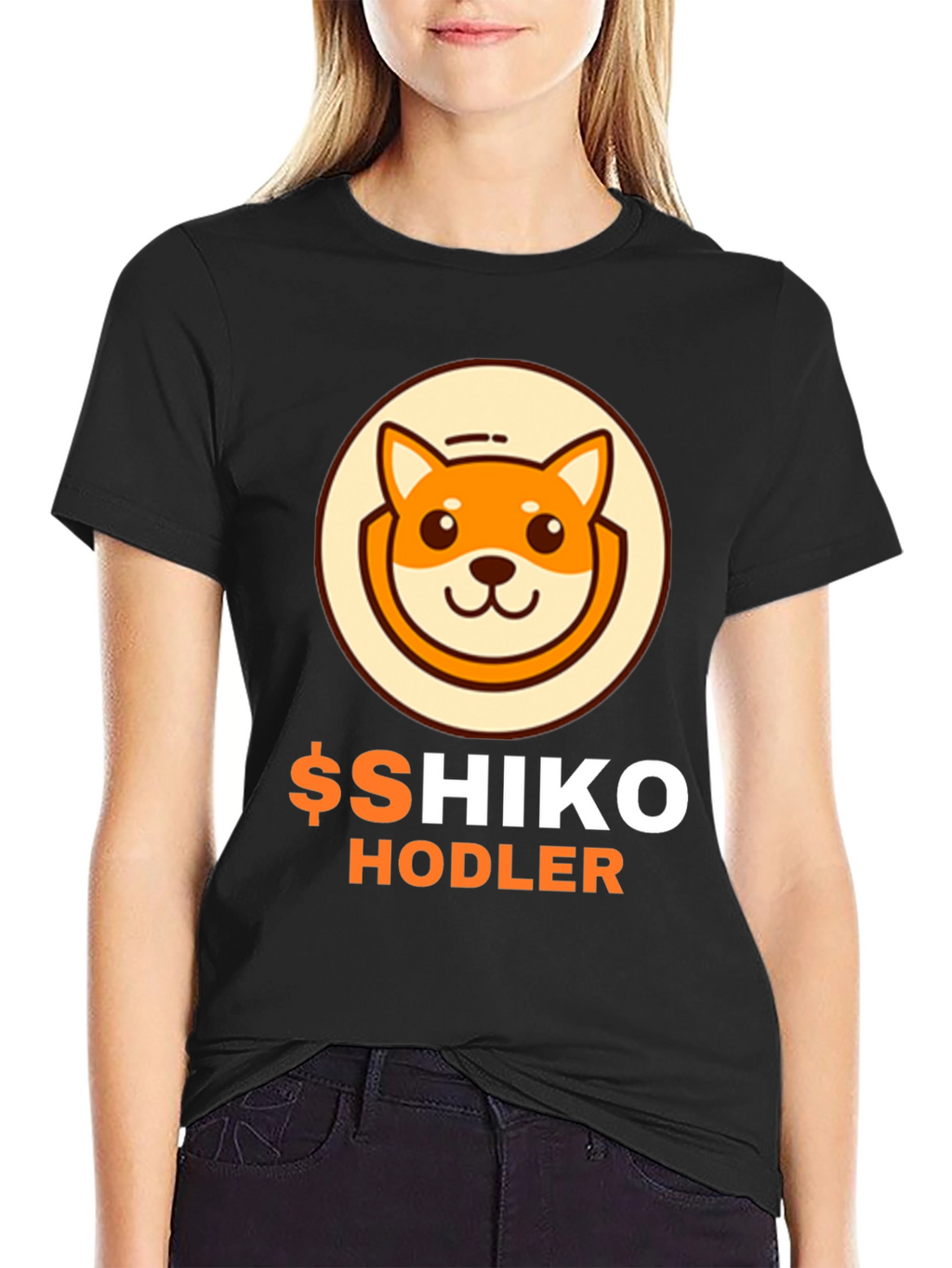 Shiko Hodler T-Shirt Crypto Dog Meme Tee