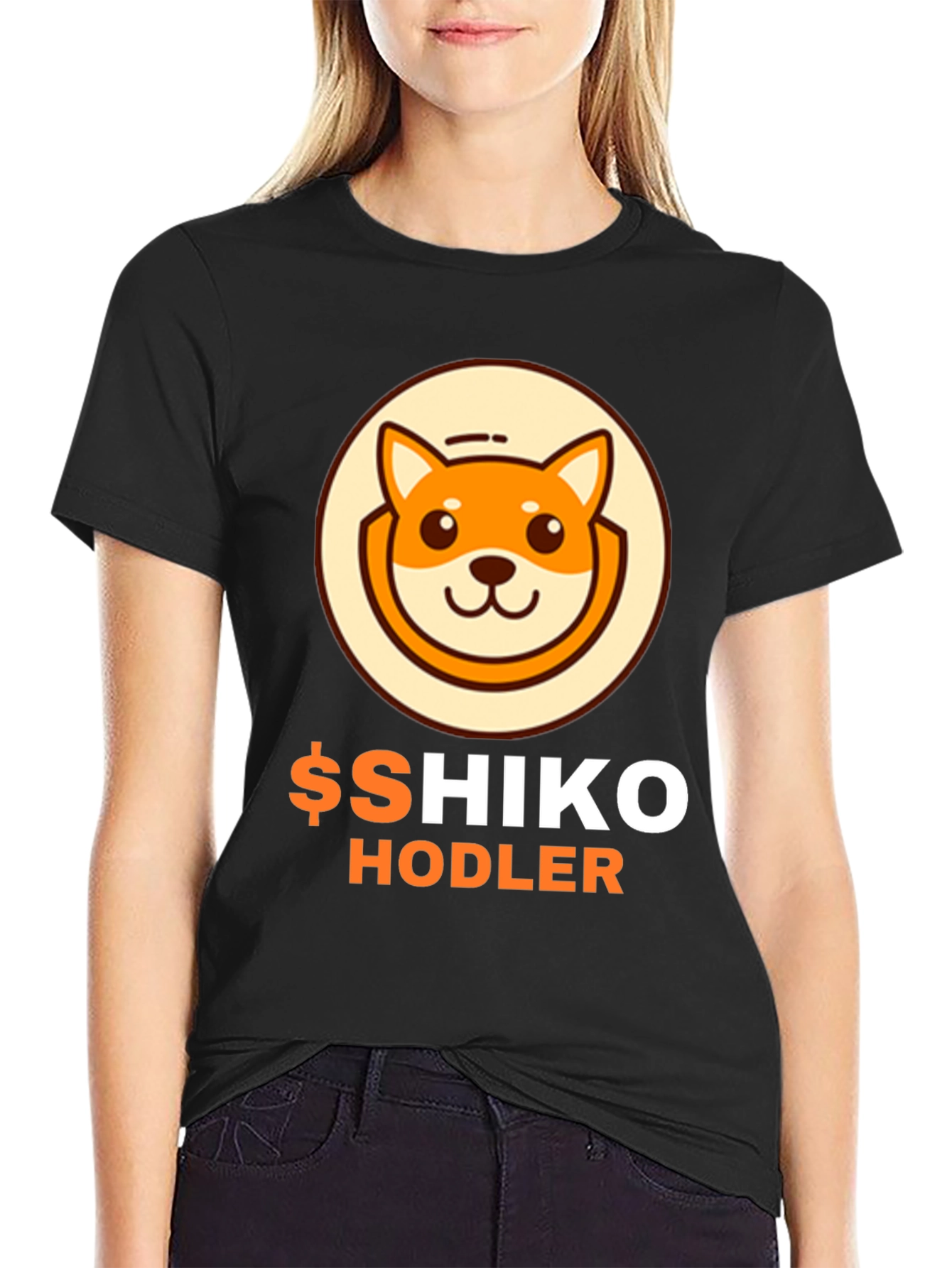 Shiko Hodler T-Shirt Crypto Dog Meme Tee