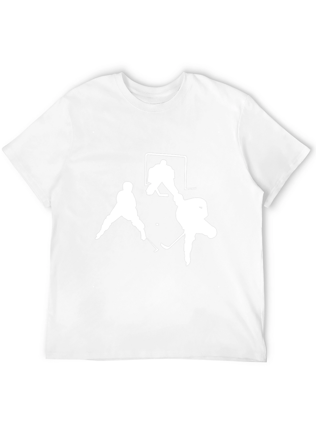 Hockey Silhouette Black Tee