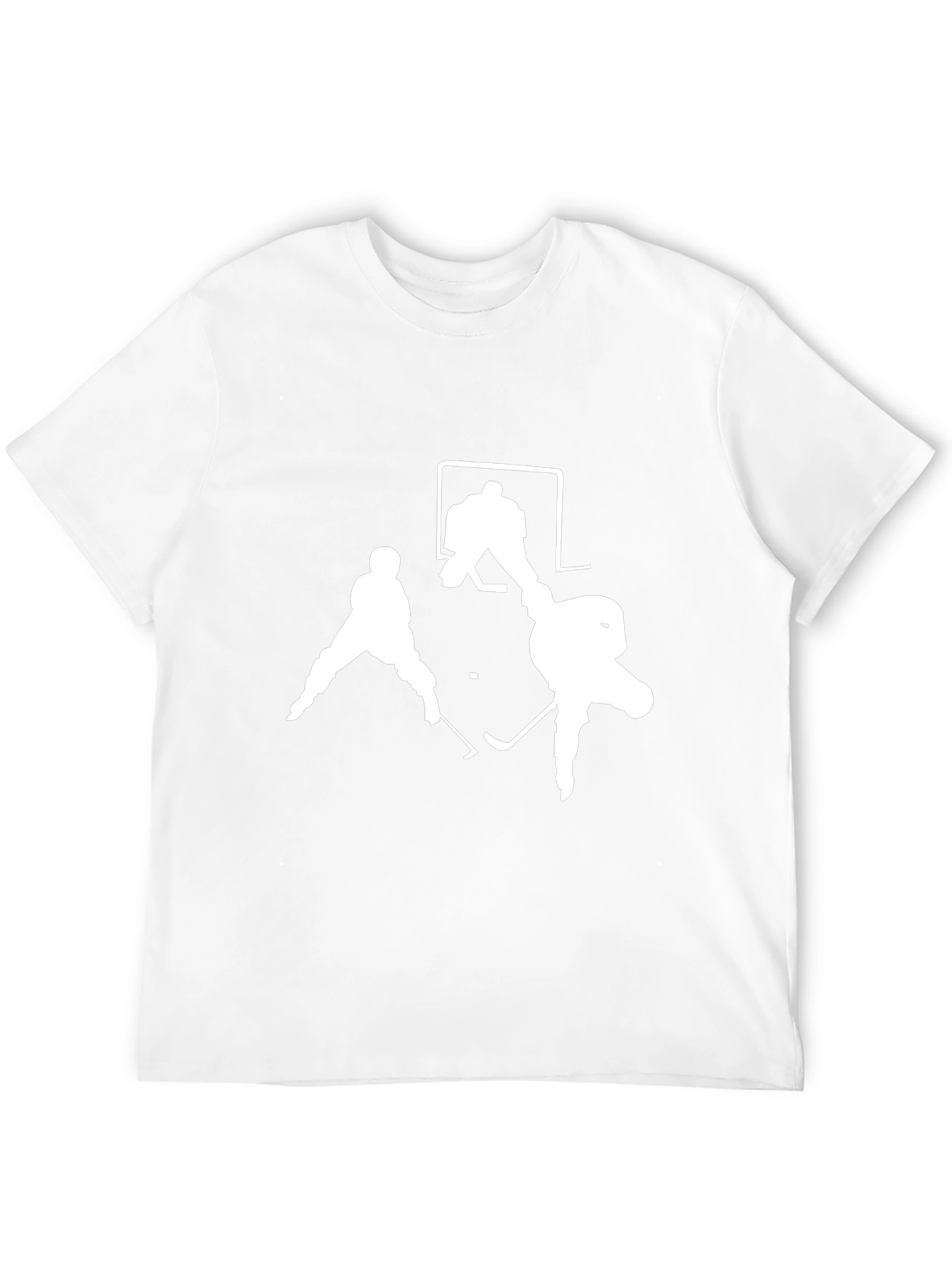 Hockey Silhouette Black Tee