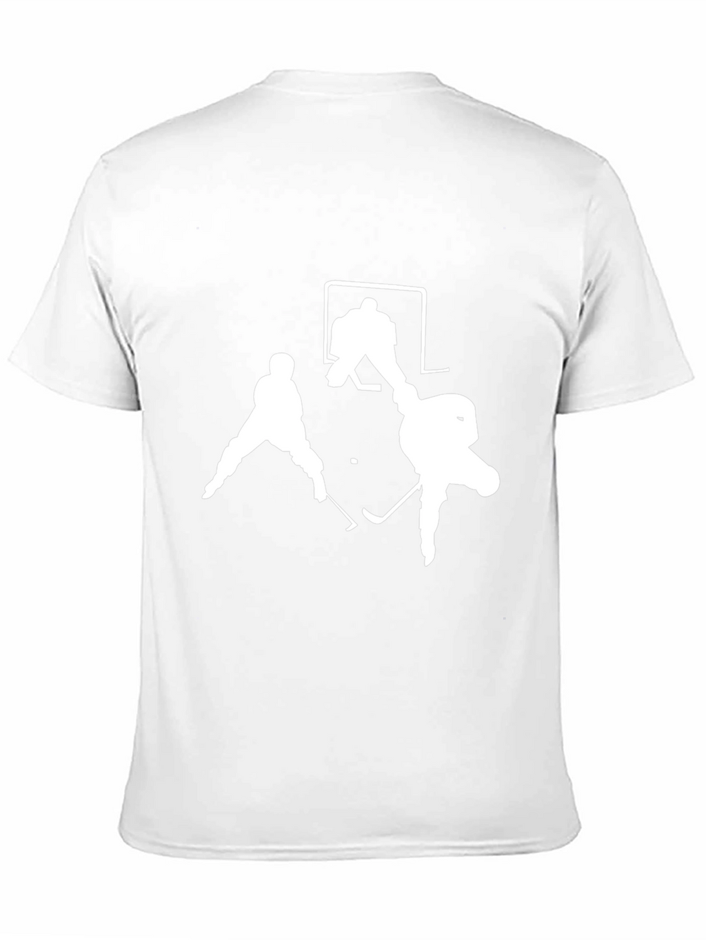 Hockey Silhouette Black Tee