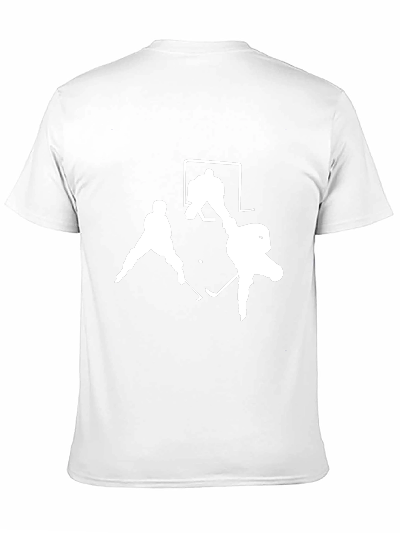 Hockey Silhouette Black Tee
