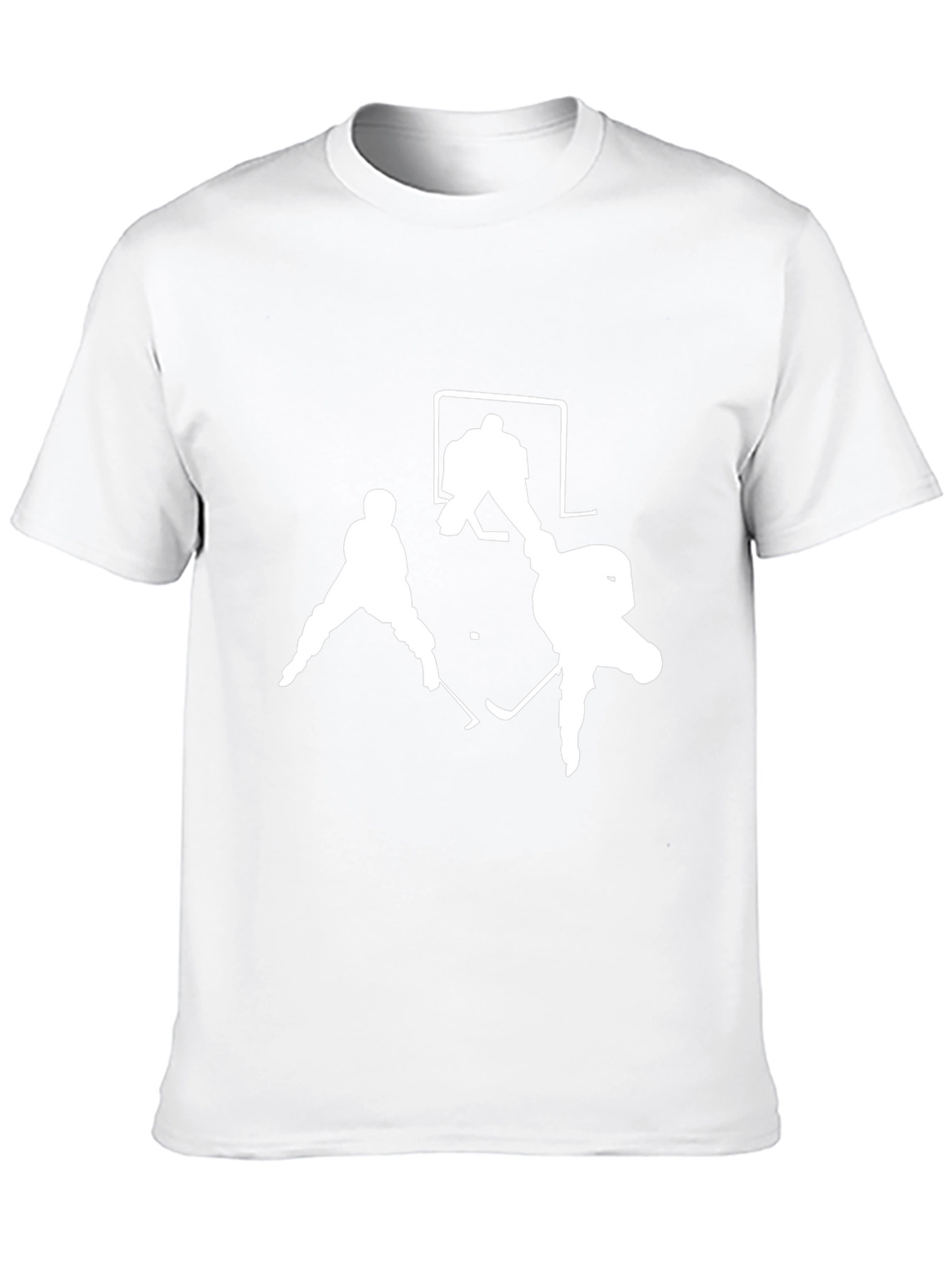 Hockey Silhouette Black Tee