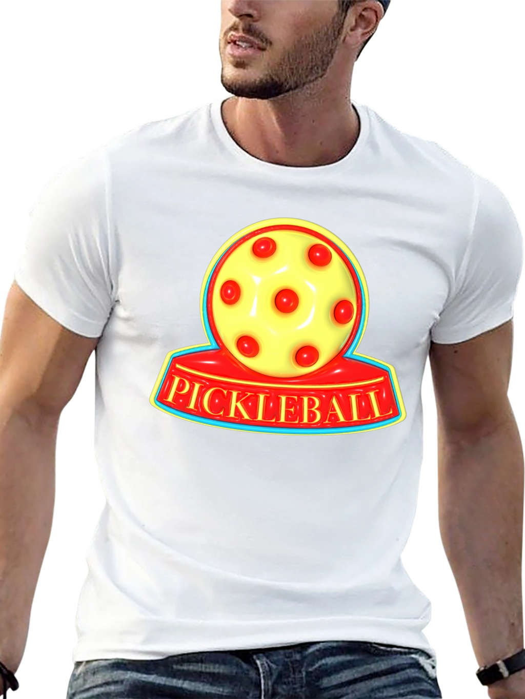 Pickleball Graphic Tee - Sporty & Fun!