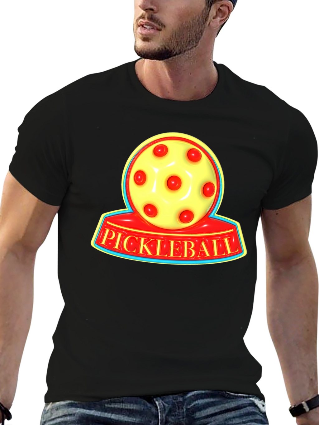 Pickleball Graphic Tee - Sporty & Fun!
