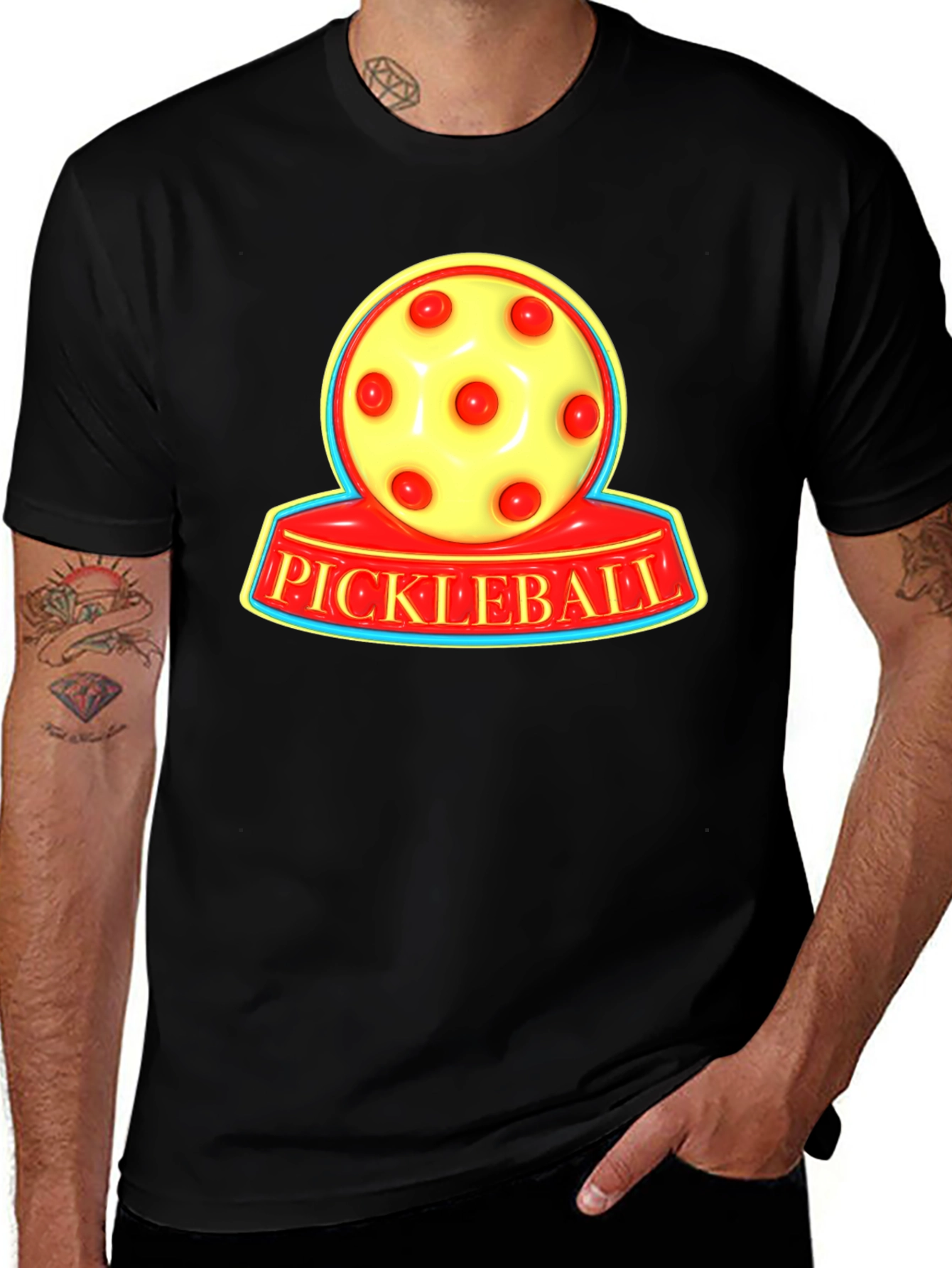 Pickleball Graphic Tee - Sporty & Fun!