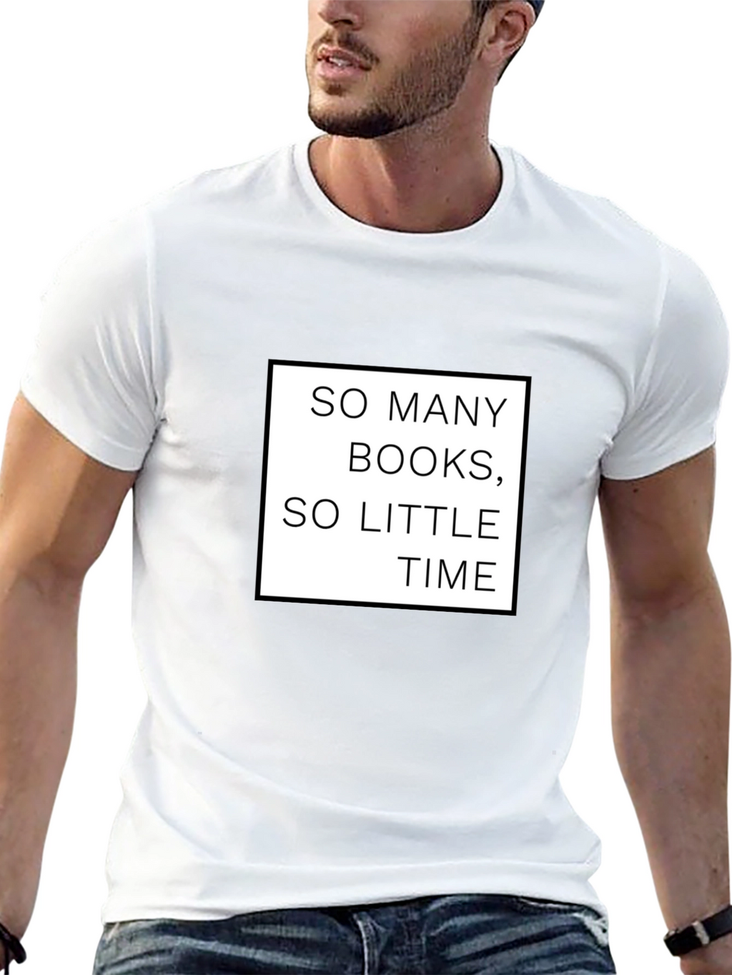 So Many Books So Little Time Black T-Shirt