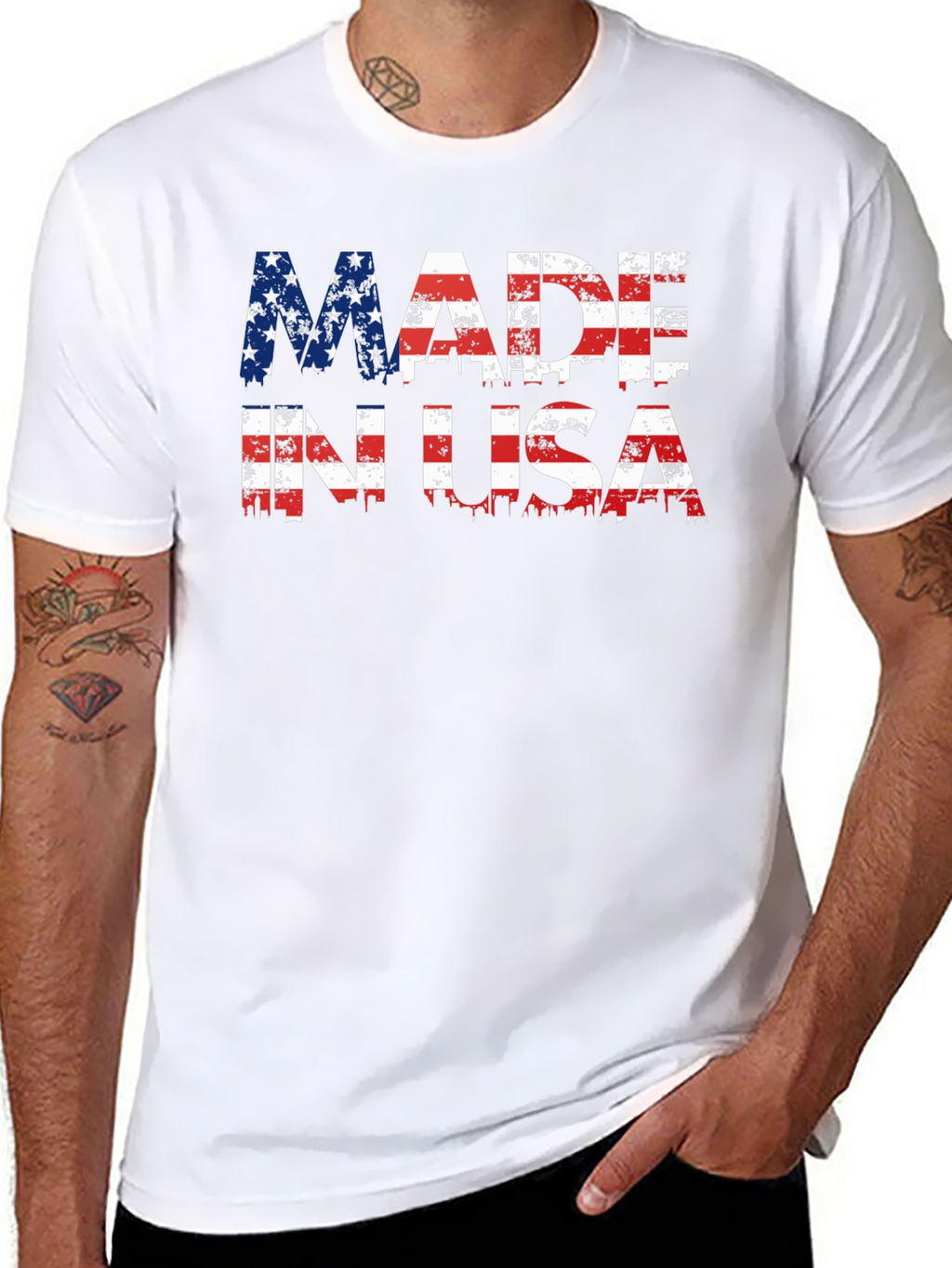 Made in USA Patriotic T-Shirt
