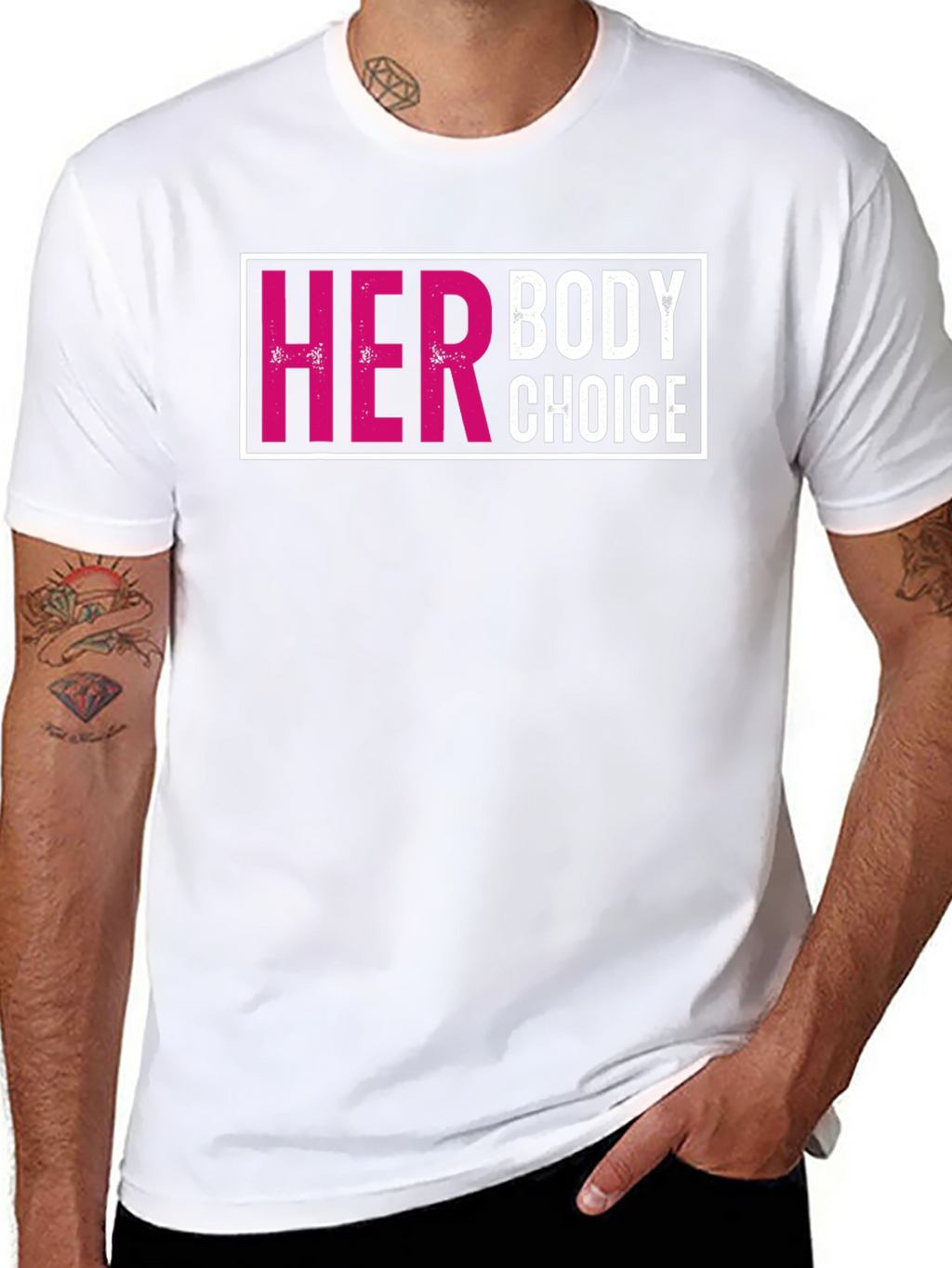 Her Body Choice T-Shirt - Pro Choice Tee