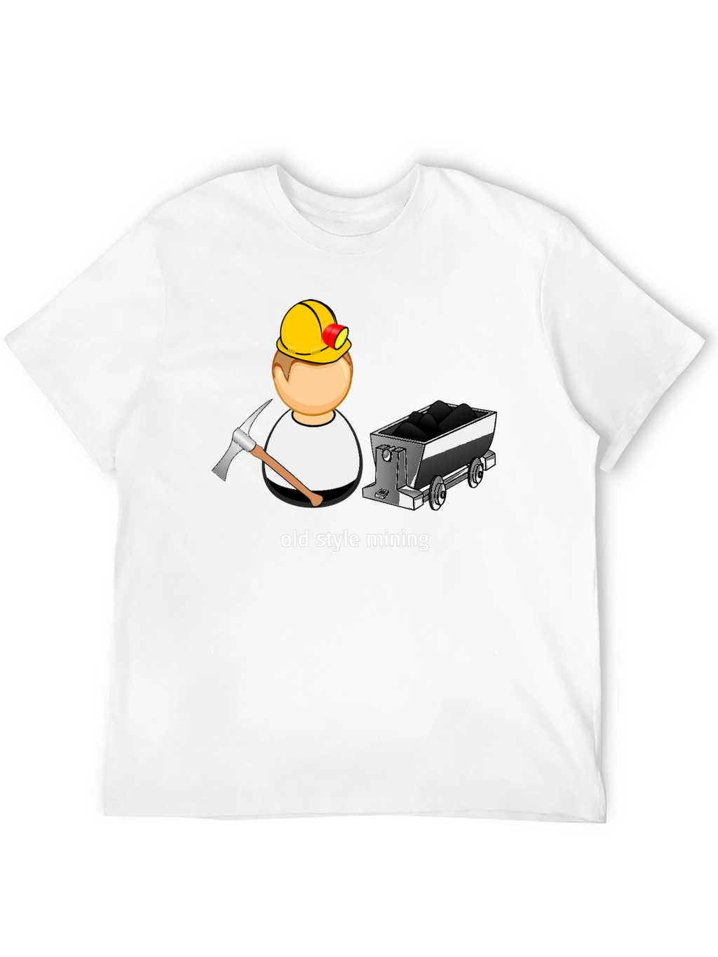 Old Style Mining Black T-Shirt