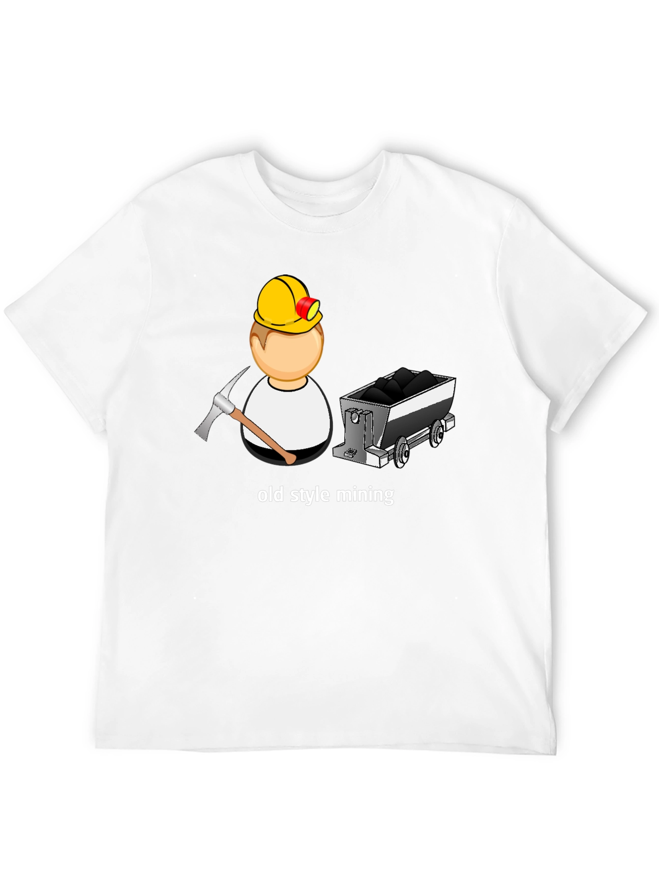 Old Style Mining Black T-Shirt