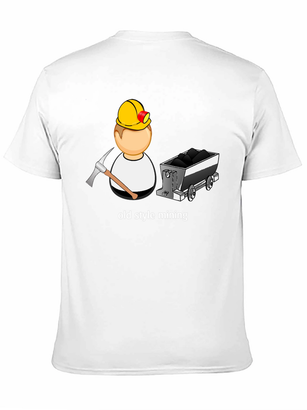 Old Style Mining Black T-Shirt