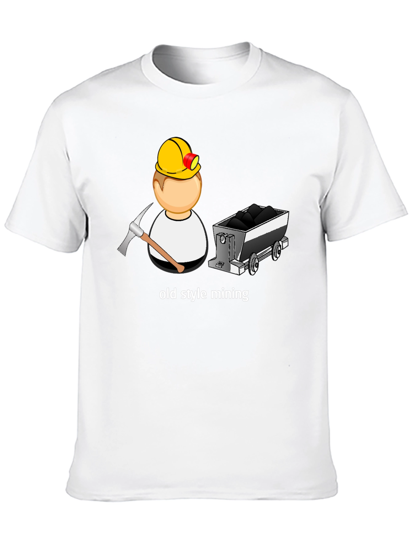 Old Style Mining Black T-Shirt