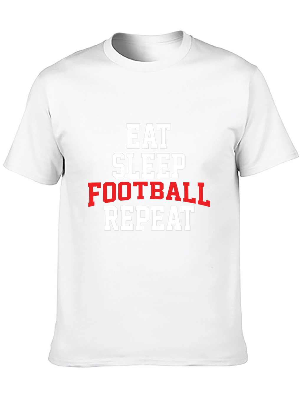 Eat Sleep Football Repeat T-Shirt