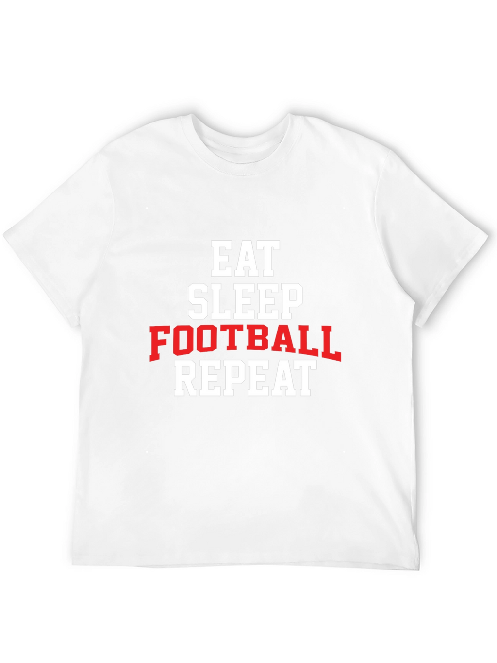 Eat Sleep Football Repeat T-Shirt