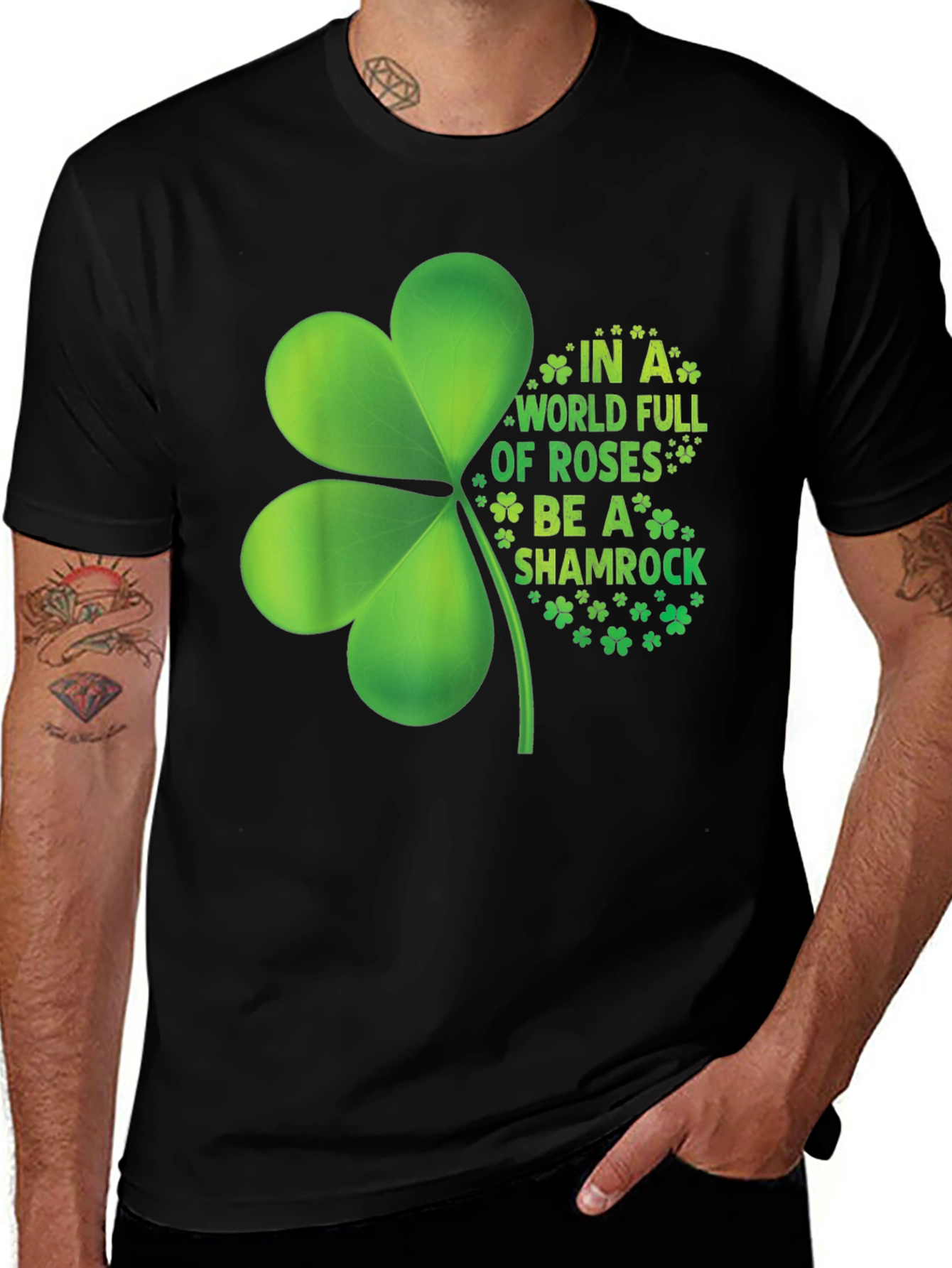 Shamrock Graphic Tee - St. Patricks Day Shirt