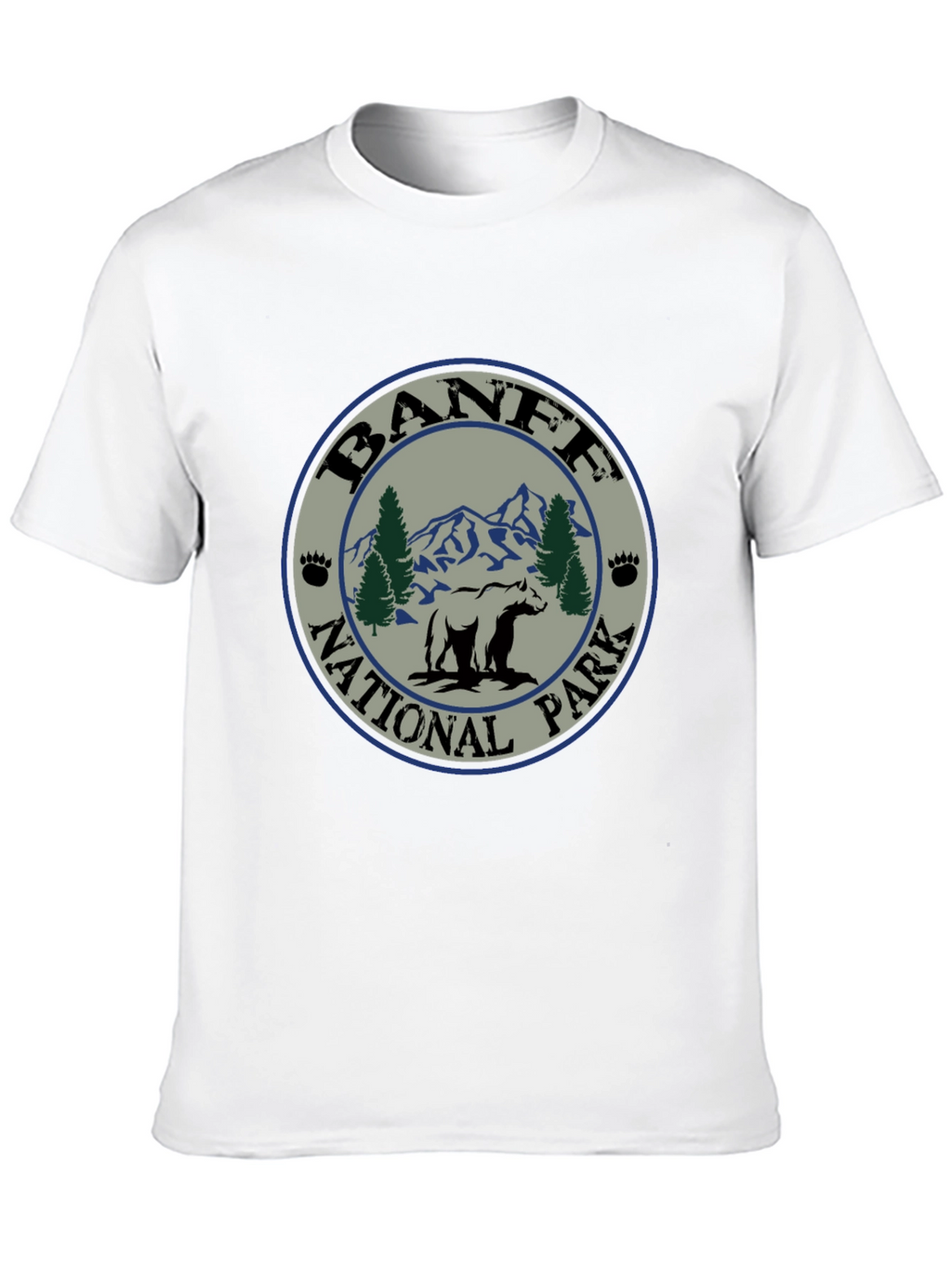 Banff National Park Bear T-Shirt - Nature Adventure Tee