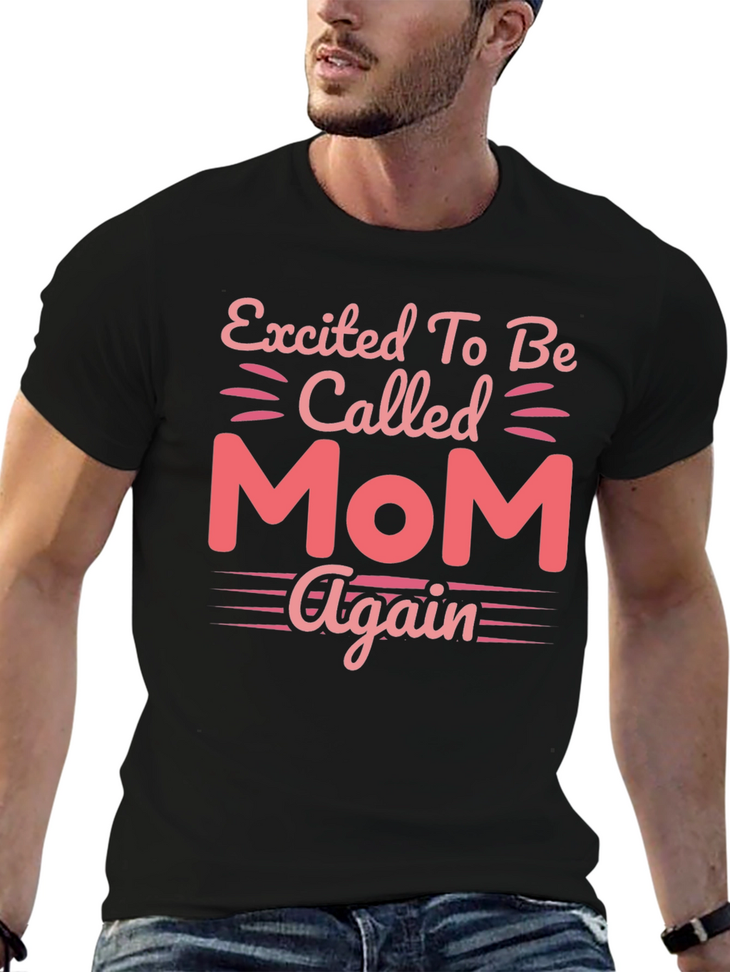 Excited To Be Called Mom Again T-Shirt