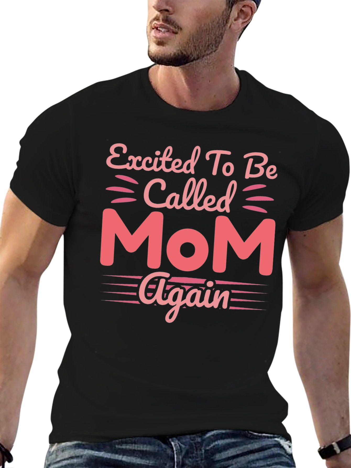 Excited To Be Called Mom Again T-Shirt