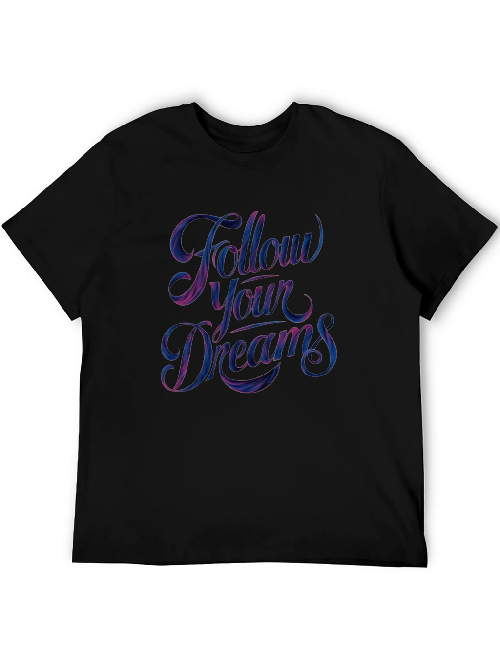 Follow Your Dreams Graphic Tee - Black