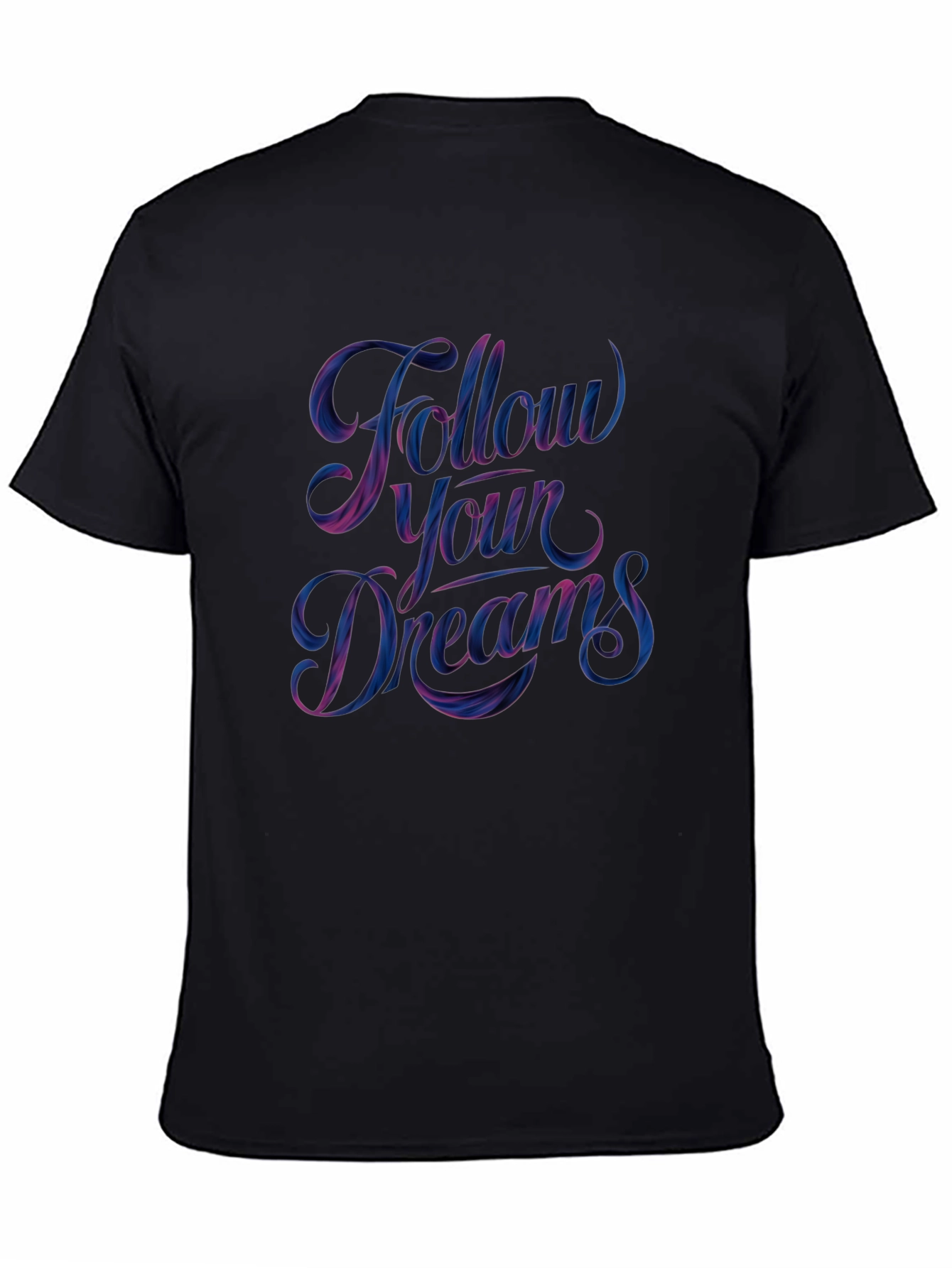 Follow Your Dreams Graphic Tee - Black