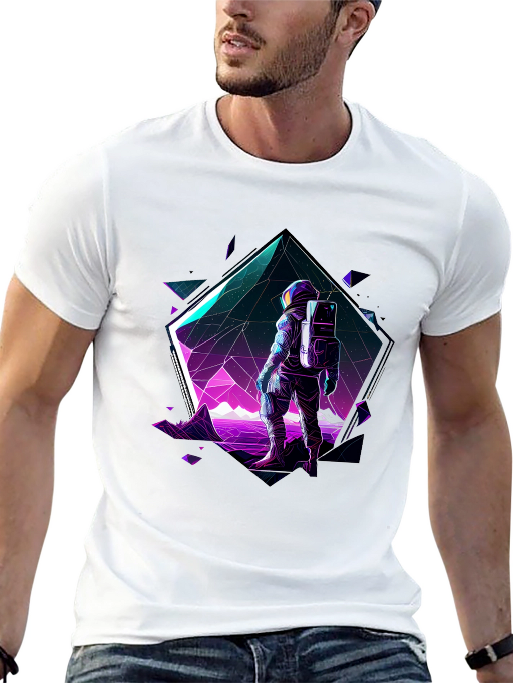 Astronaut Graphic Tee - Space Adventure T-Shirt