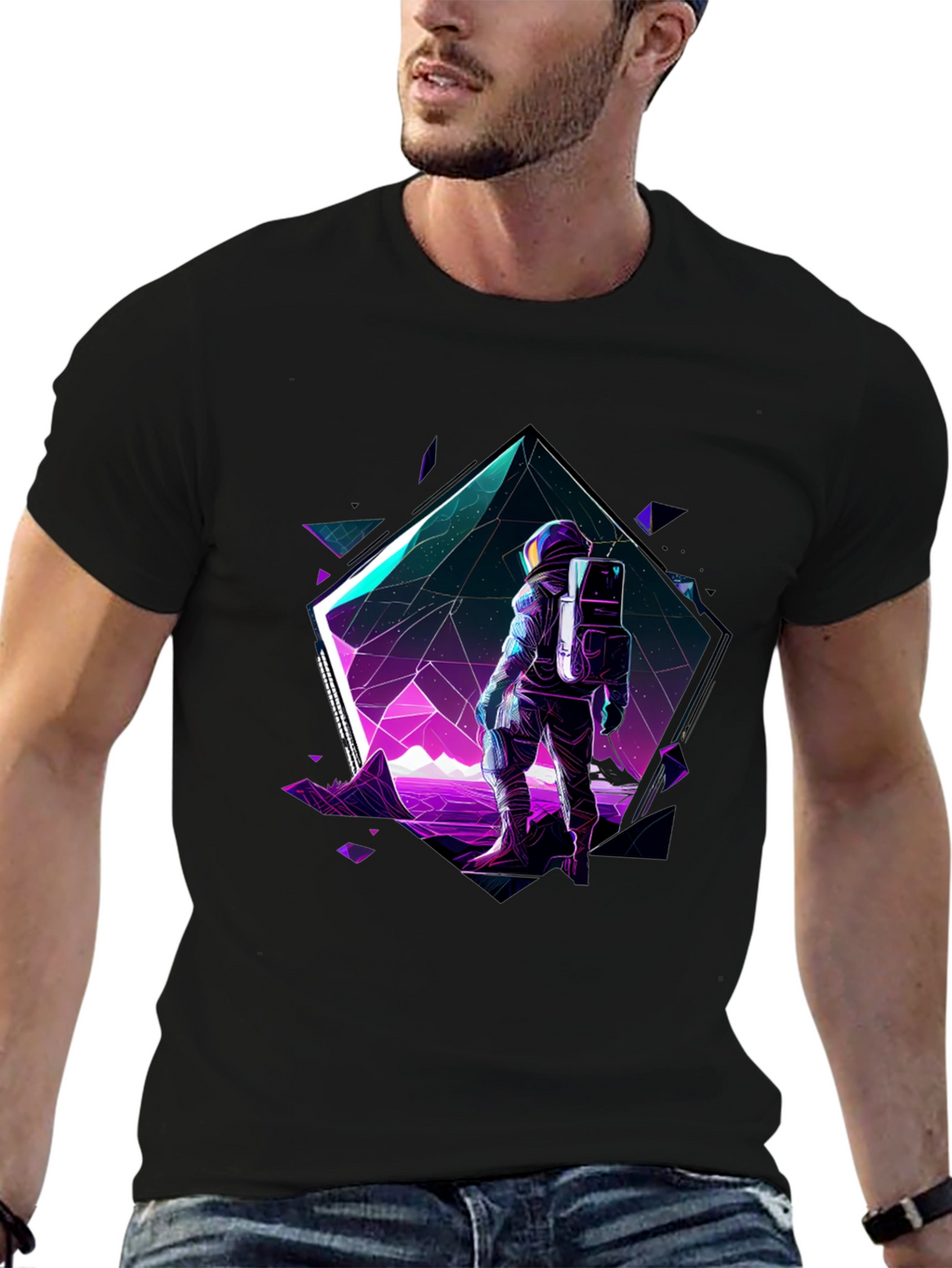 Astronaut Graphic Tee - Space Adventure T-Shirt