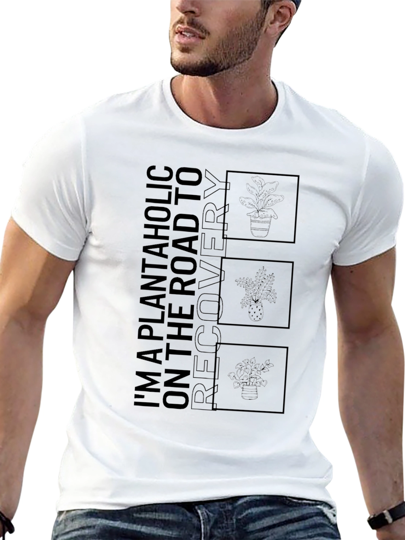 Plantaholic Recovery T-Shirt - Black