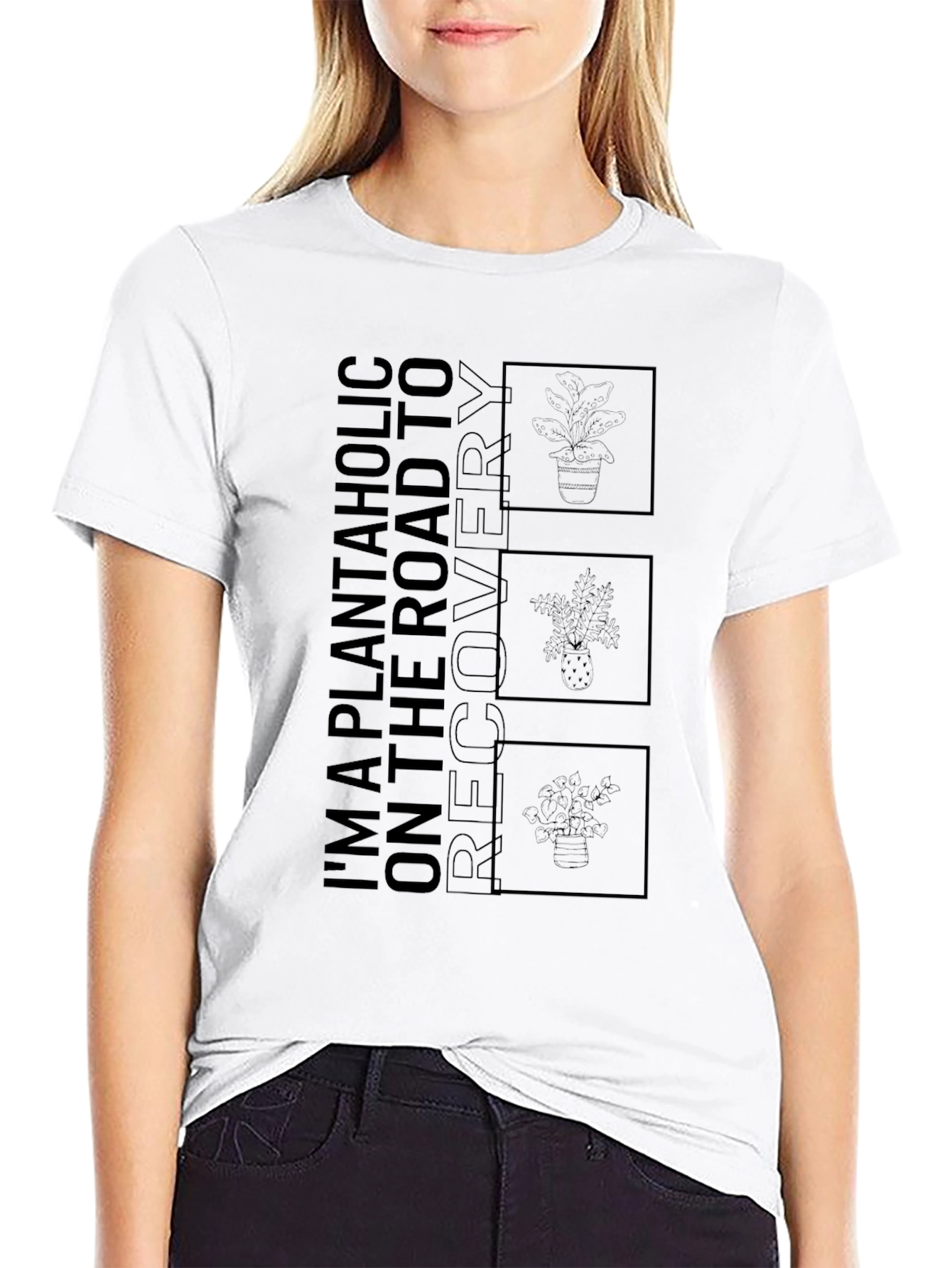 Plantaholic Recovery T-Shirt - Black