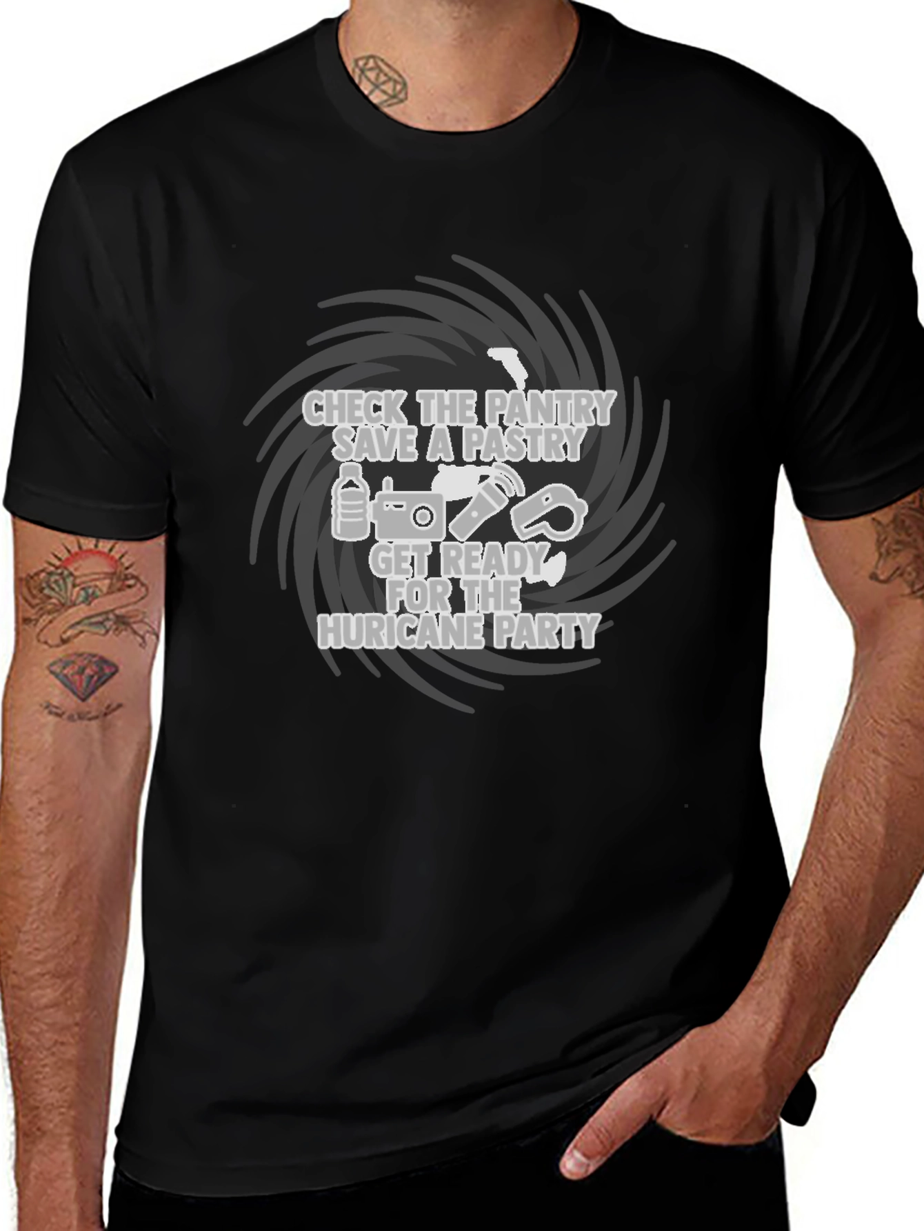 Hurricane Party Graphic T-Shirt