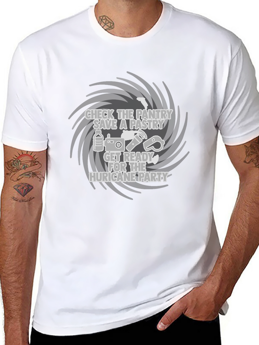 Hurricane Party Graphic T-Shirt