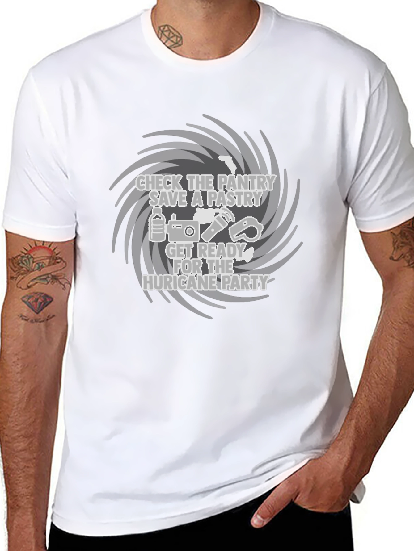 Hurricane Party Graphic T-Shirt
